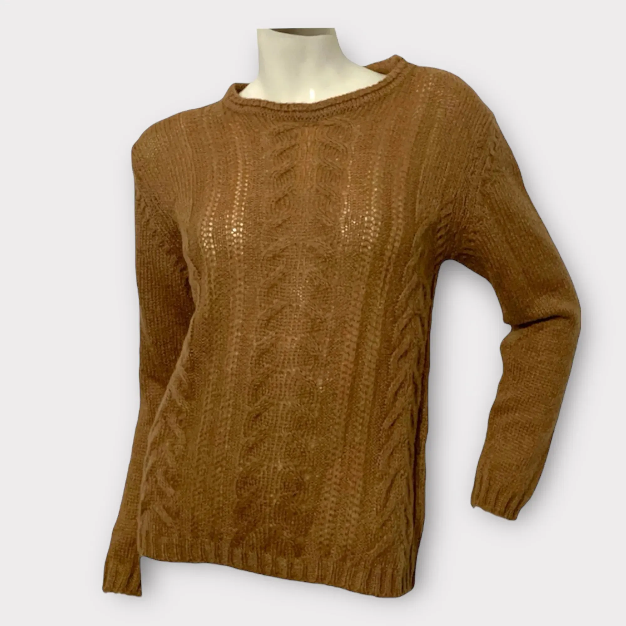 Olivia Hops by Cristina Gavioli – Maglia a girocollo con trecce