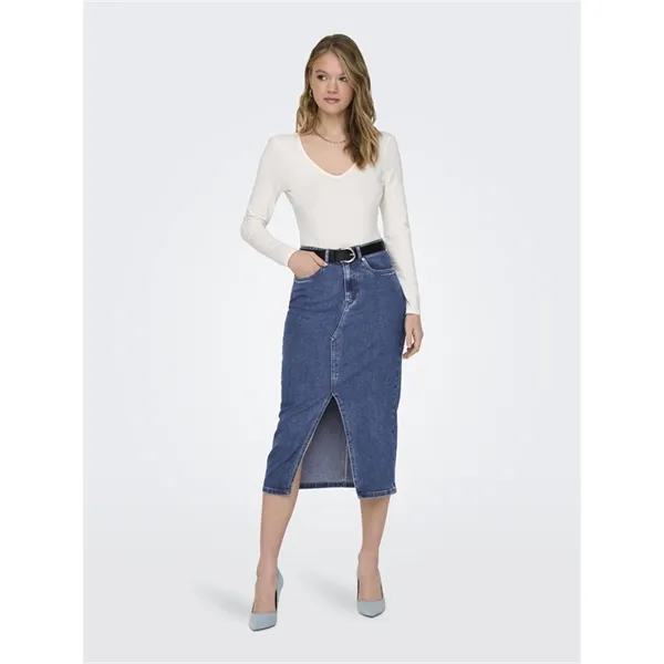 ONLY - Onlsiri gonna lunga di jeans