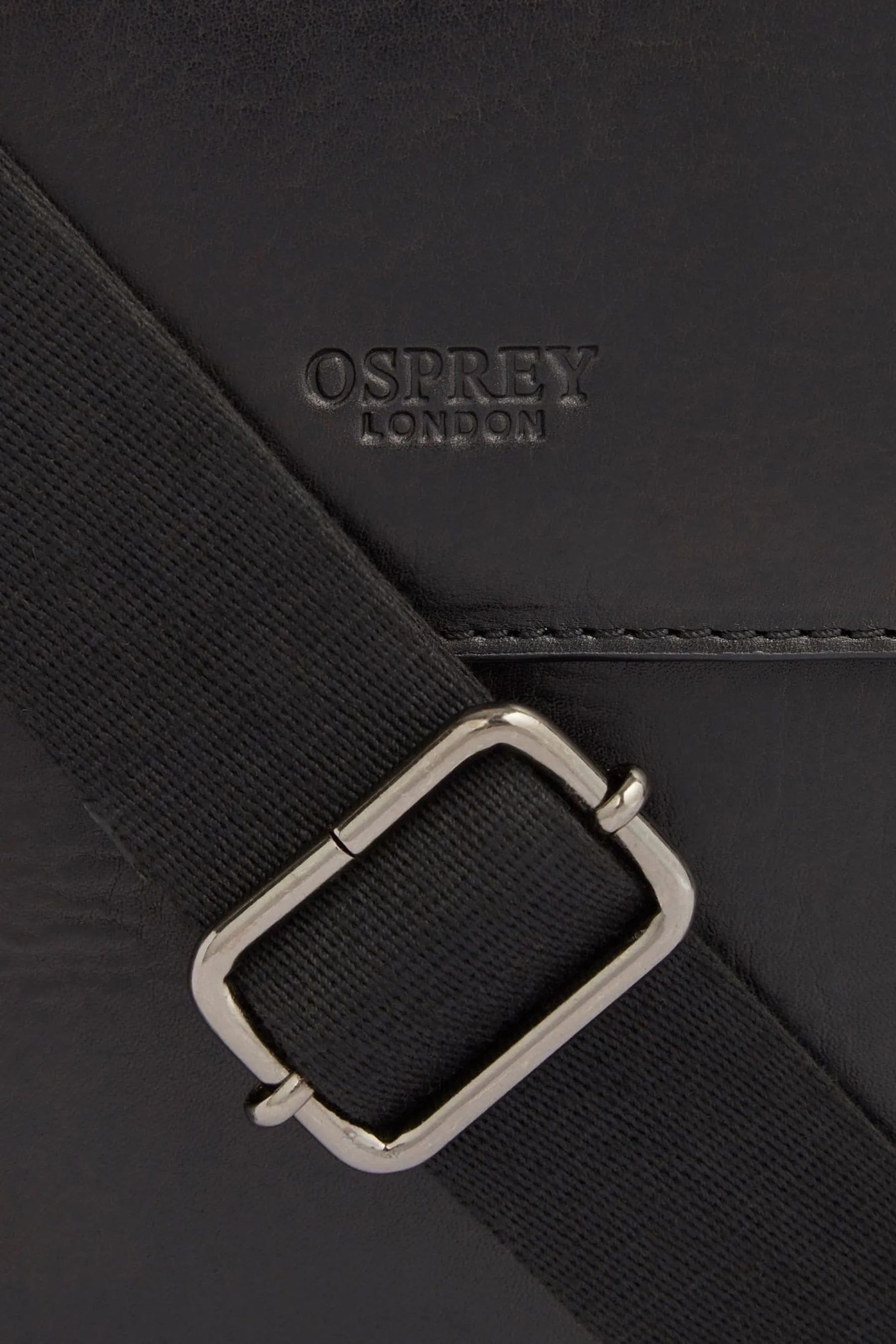 Osprey London Carter Sella In pelle Grande Messenger Bag