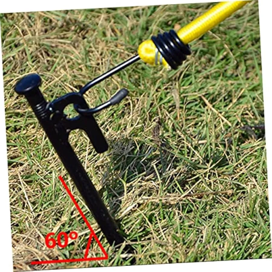 Outanaya 8 Pz Ancore Di Sabbia Per Tende Picchetti Per Tende Pesanti Tenda in Alluminio Ancore Della Tenda Picchetti Di Sabbia T