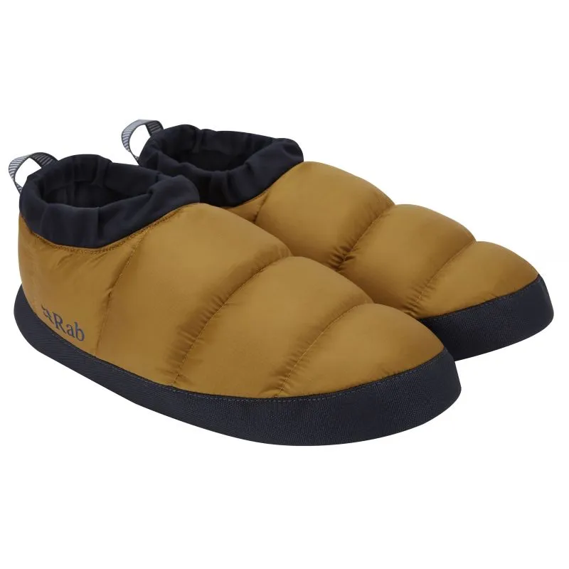Pantofole da bivacco Rab Pantofola da capanna in piuma (Butternut scuro)