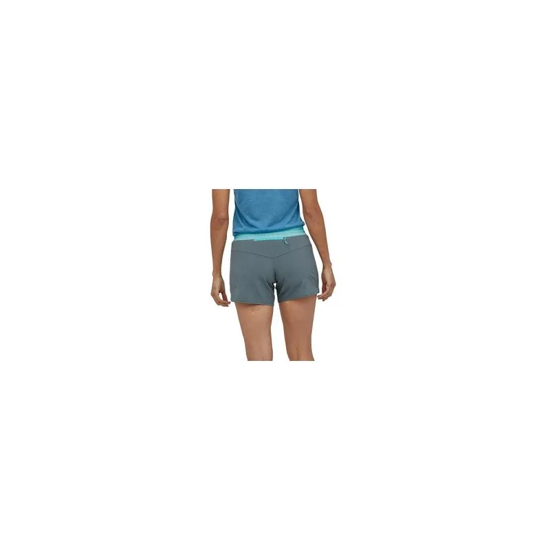 PATAGONIA Nine Trails Running Shorts - 6 In. (Piuma grigia) Donne