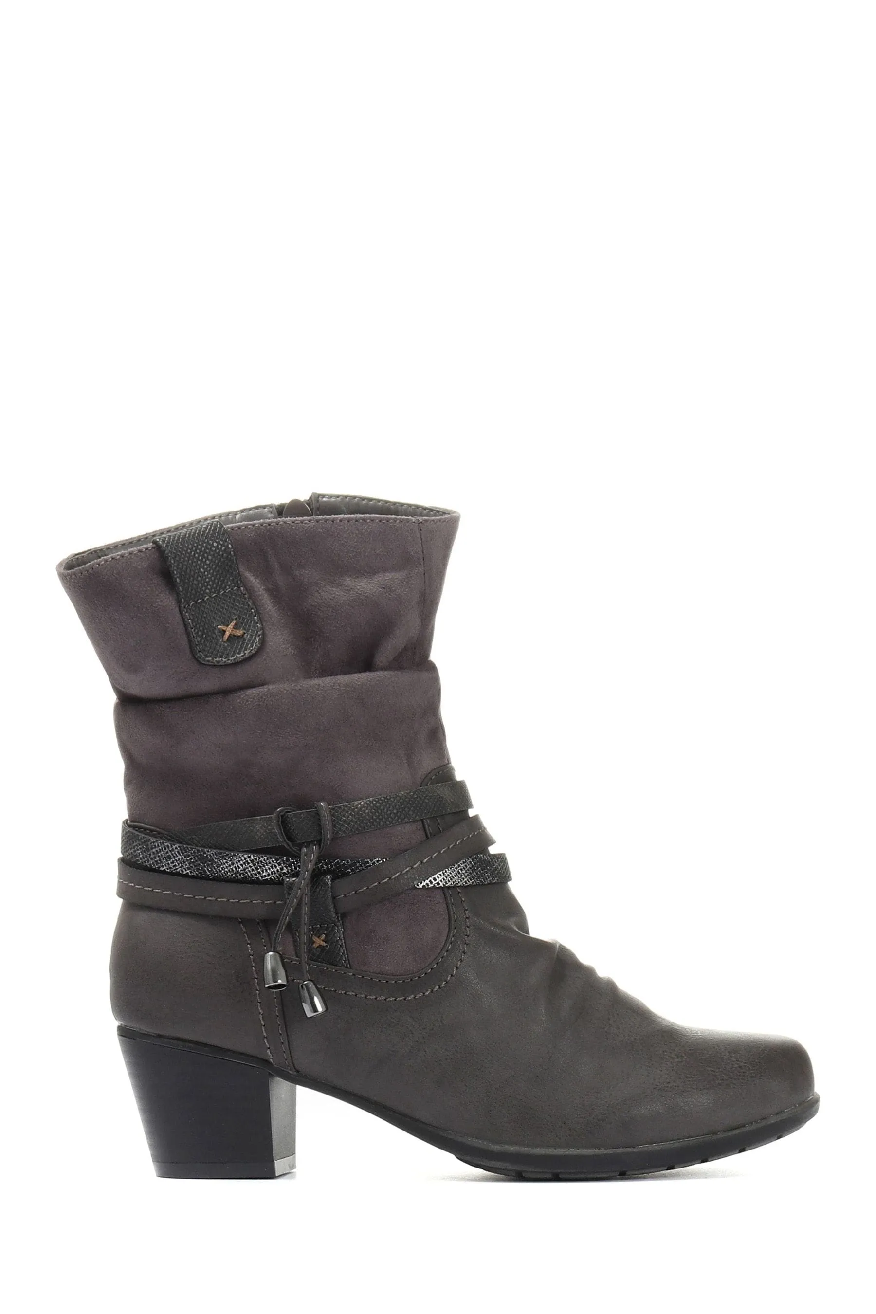 Pavers Ladies - Scarpe da ginnastica a metà polpaccio con tacco Stivali