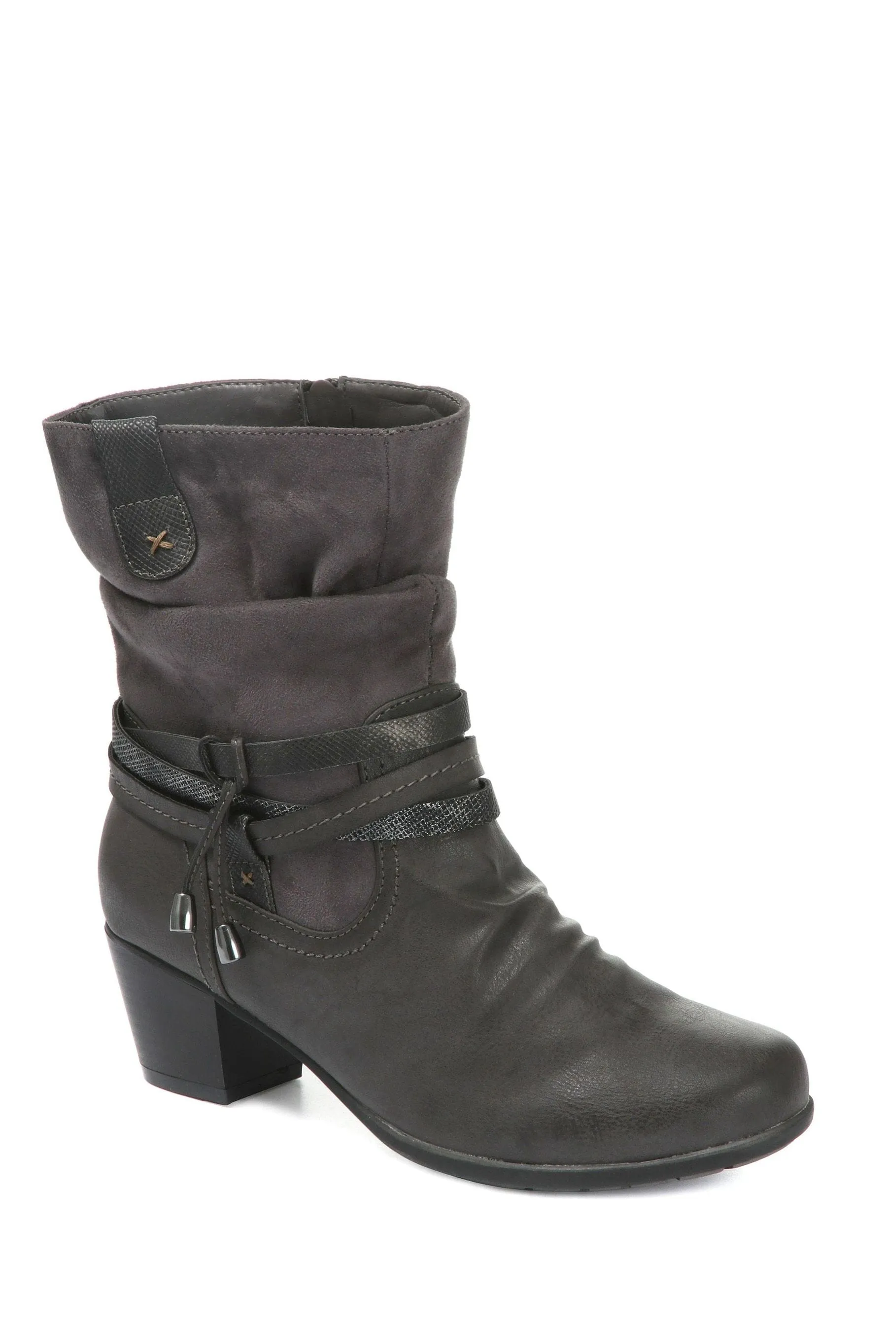 Pavers Ladies - Scarpe da ginnastica a metà polpaccio con tacco Stivali