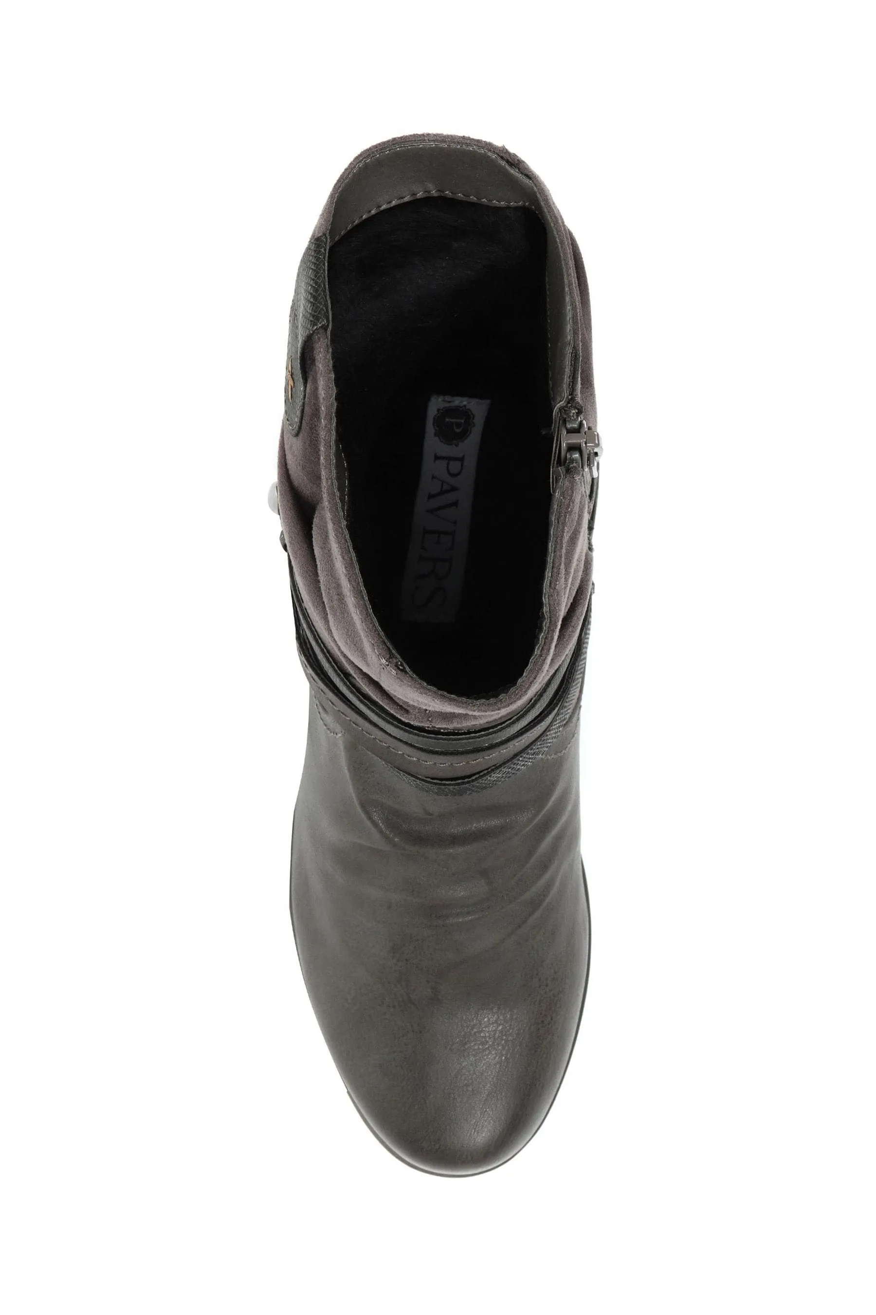 Pavers Ladies - Scarpe da ginnastica a metà polpaccio con tacco Stivali