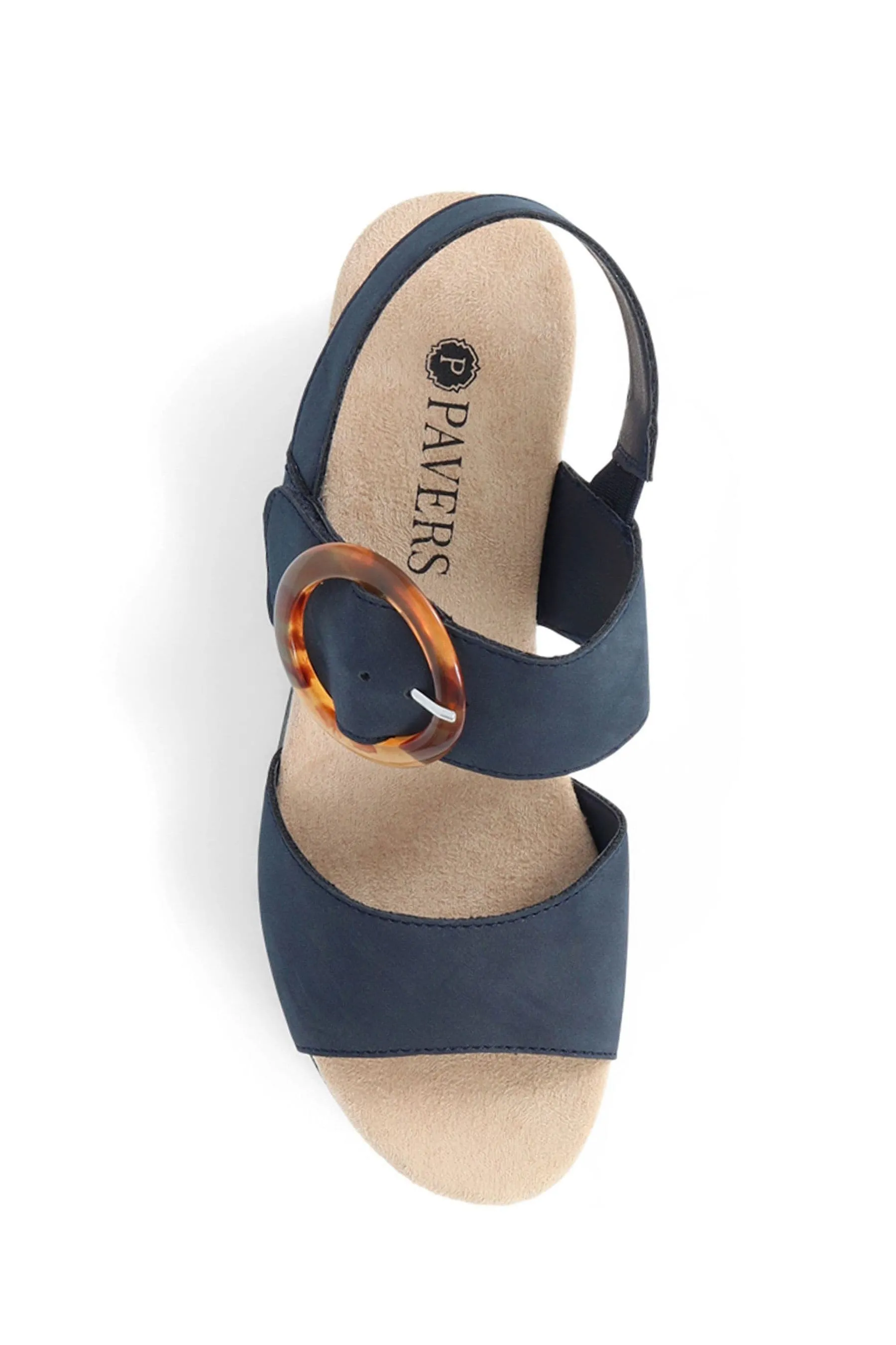 Pavers - Sandali con chiusura a touch e plateau