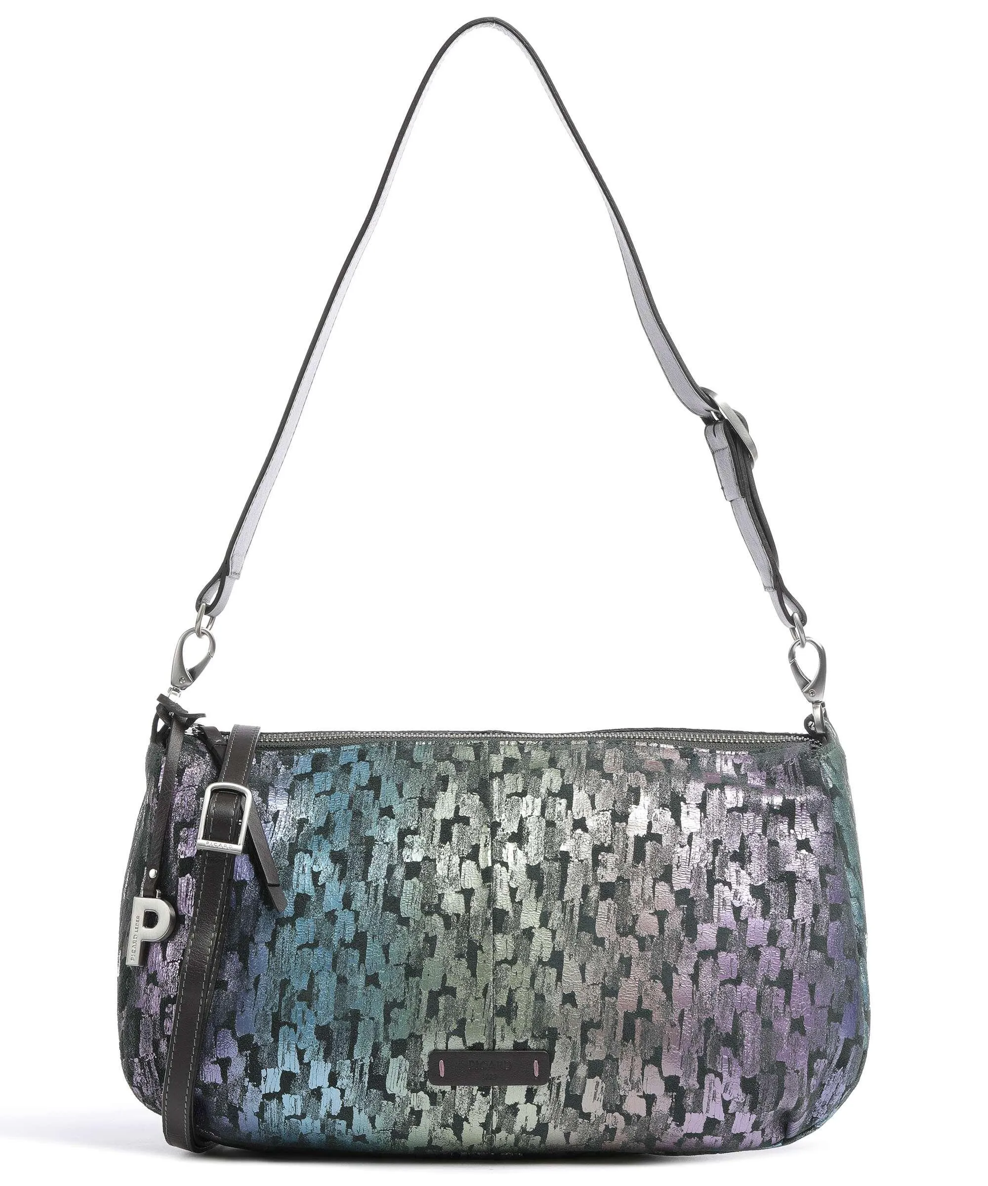  Picard Louvre Borsa a spalla pelle bovina ruvida multicolore  