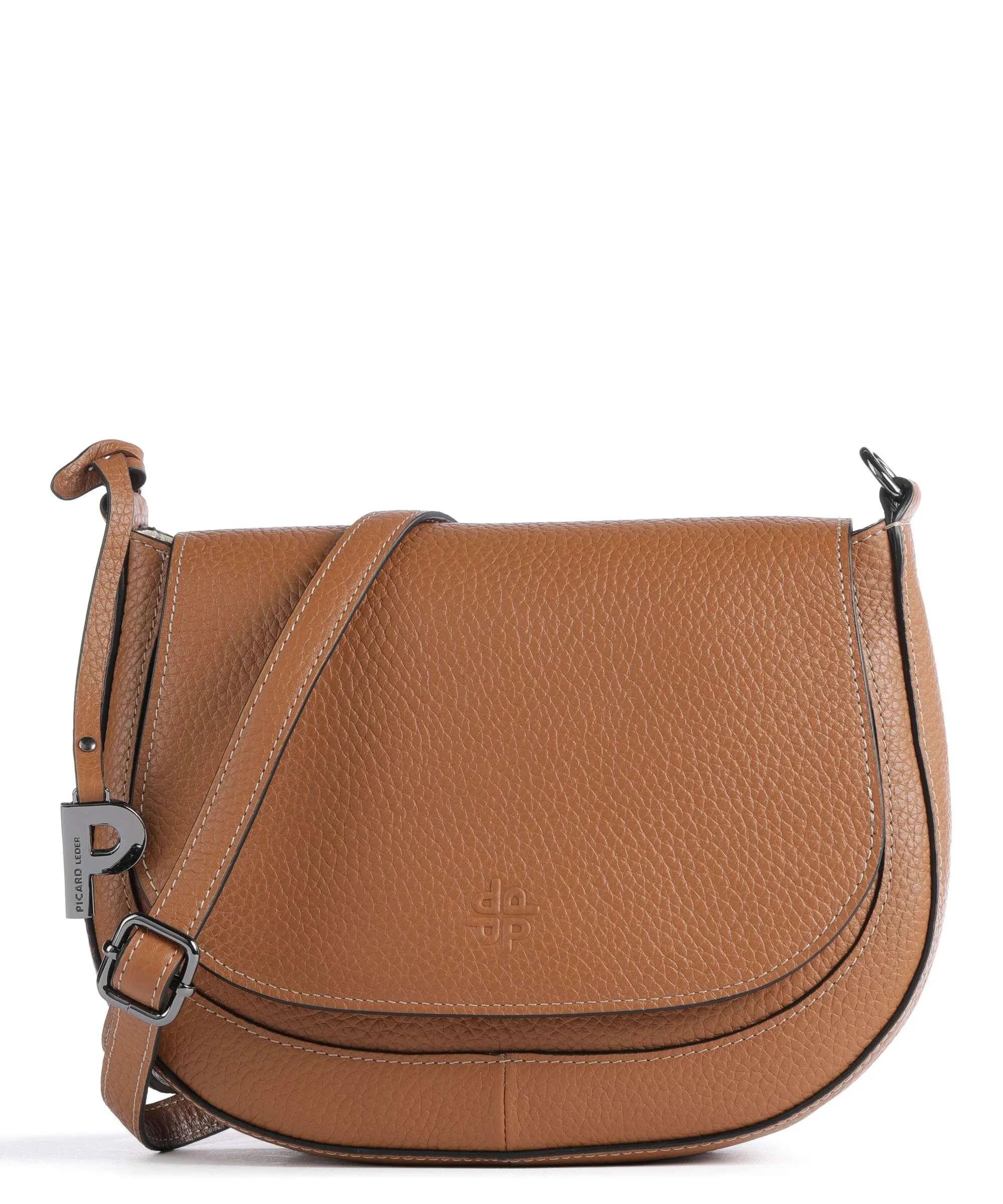  Picard Mio Borsa a tracolla pelle di vacchetta grana marrone  