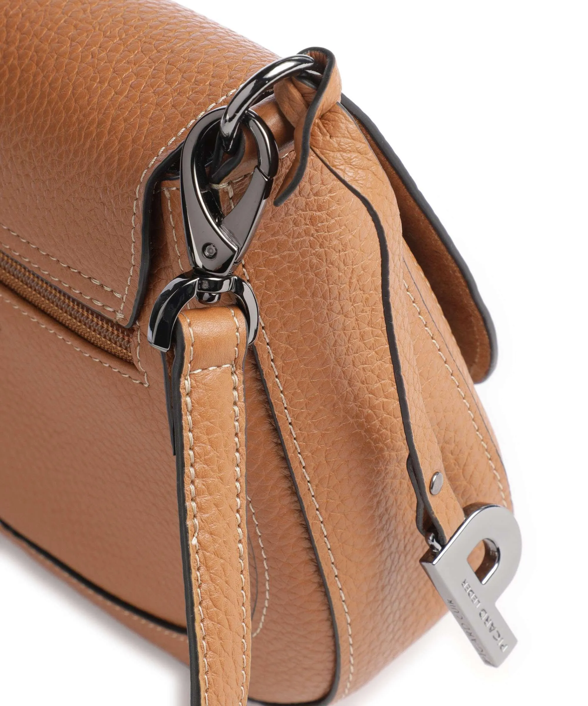  Picard Mio Borsa a tracolla pelle di vacchetta grana marrone  