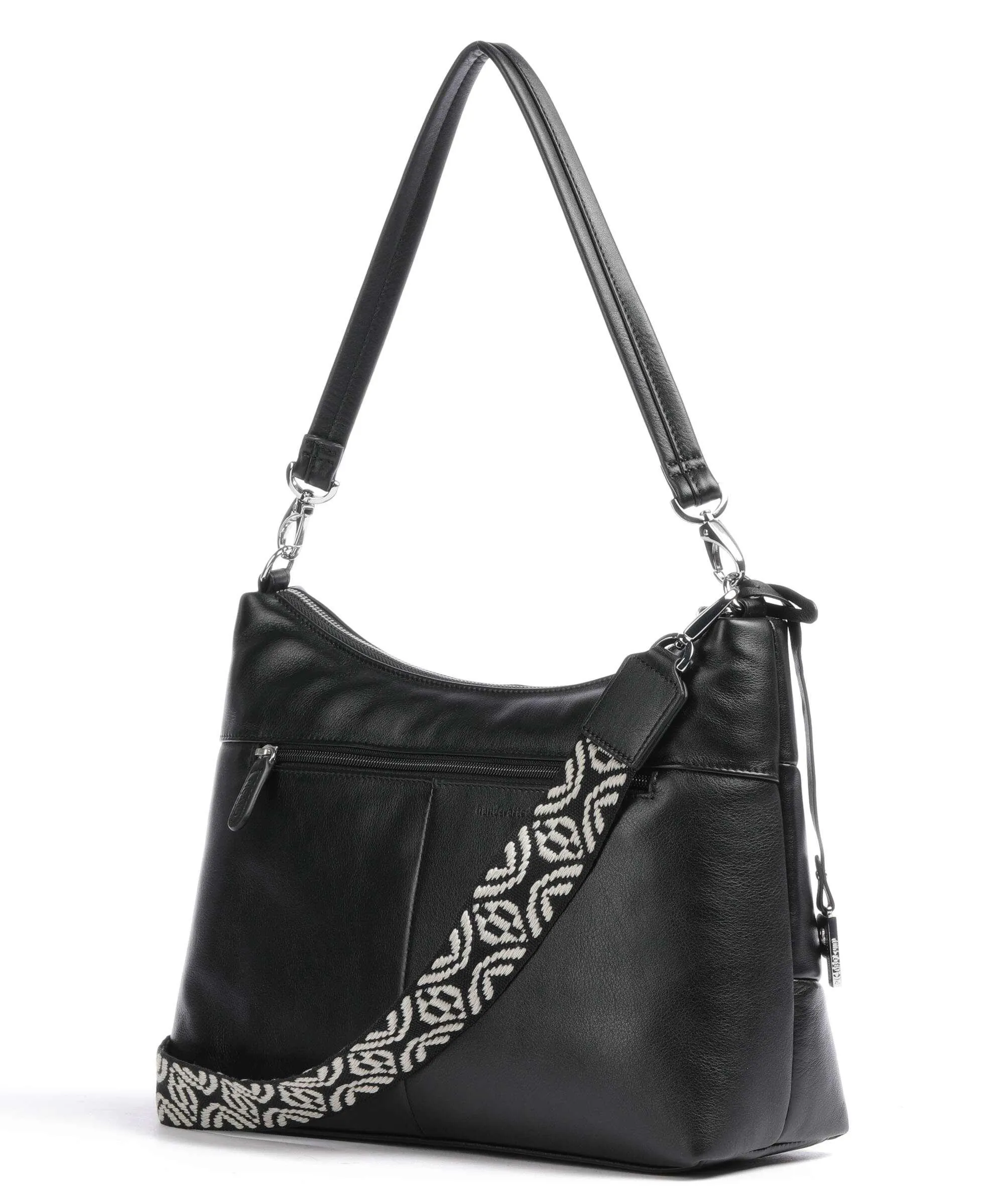  Picard Warm Up Borsa hobo morbida pelle bovina nero  
