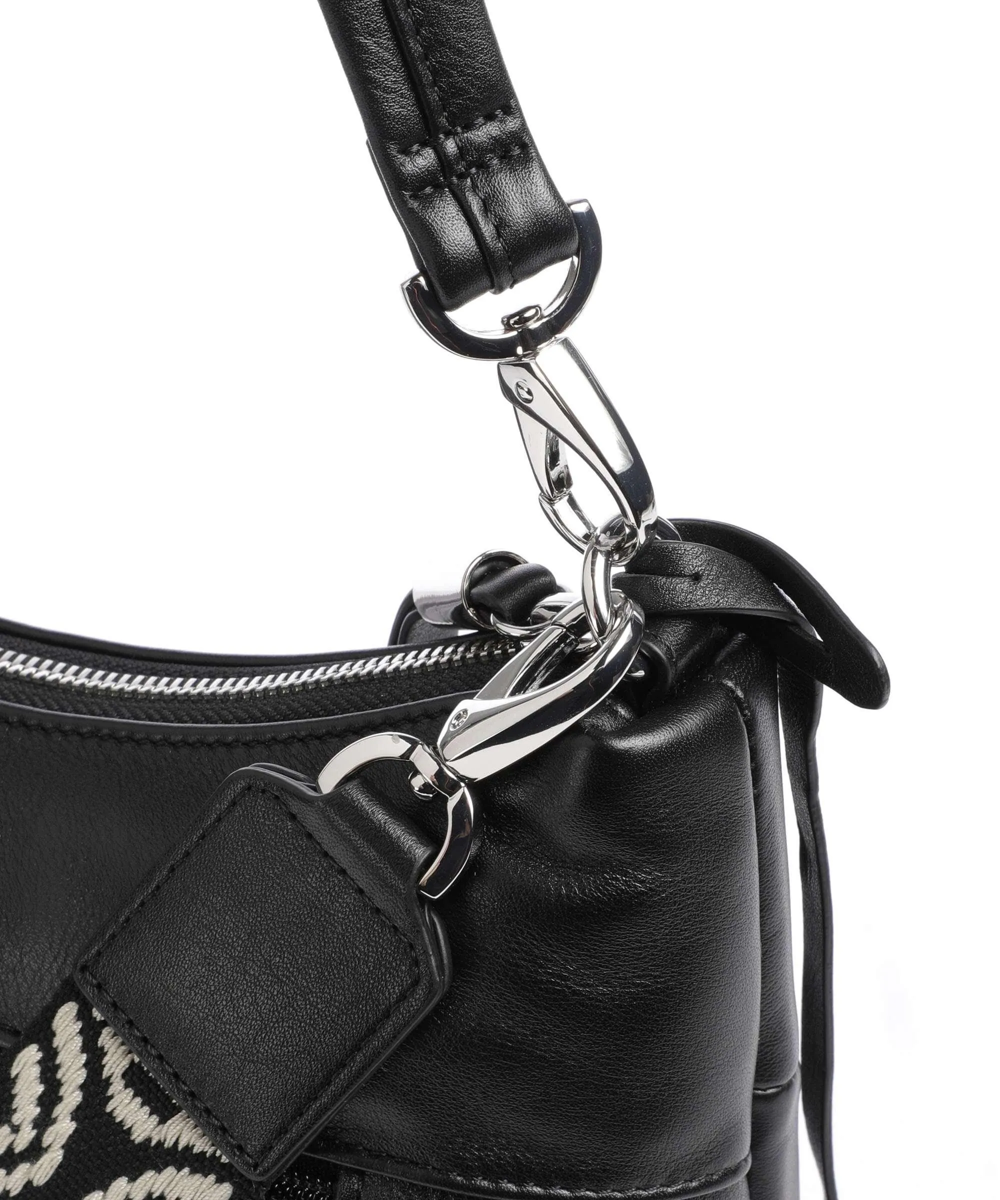  Picard Warm Up Borsa hobo morbida pelle bovina nero  
