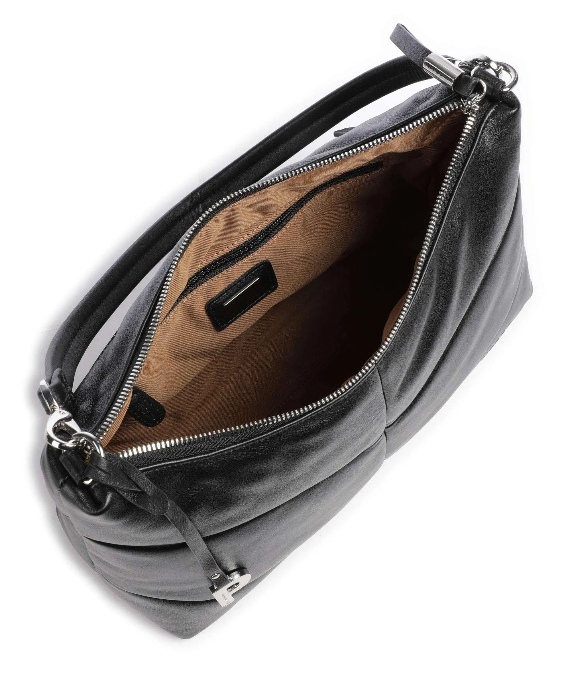  Picard Warm Up Borsa hobo morbida pelle bovina nero  