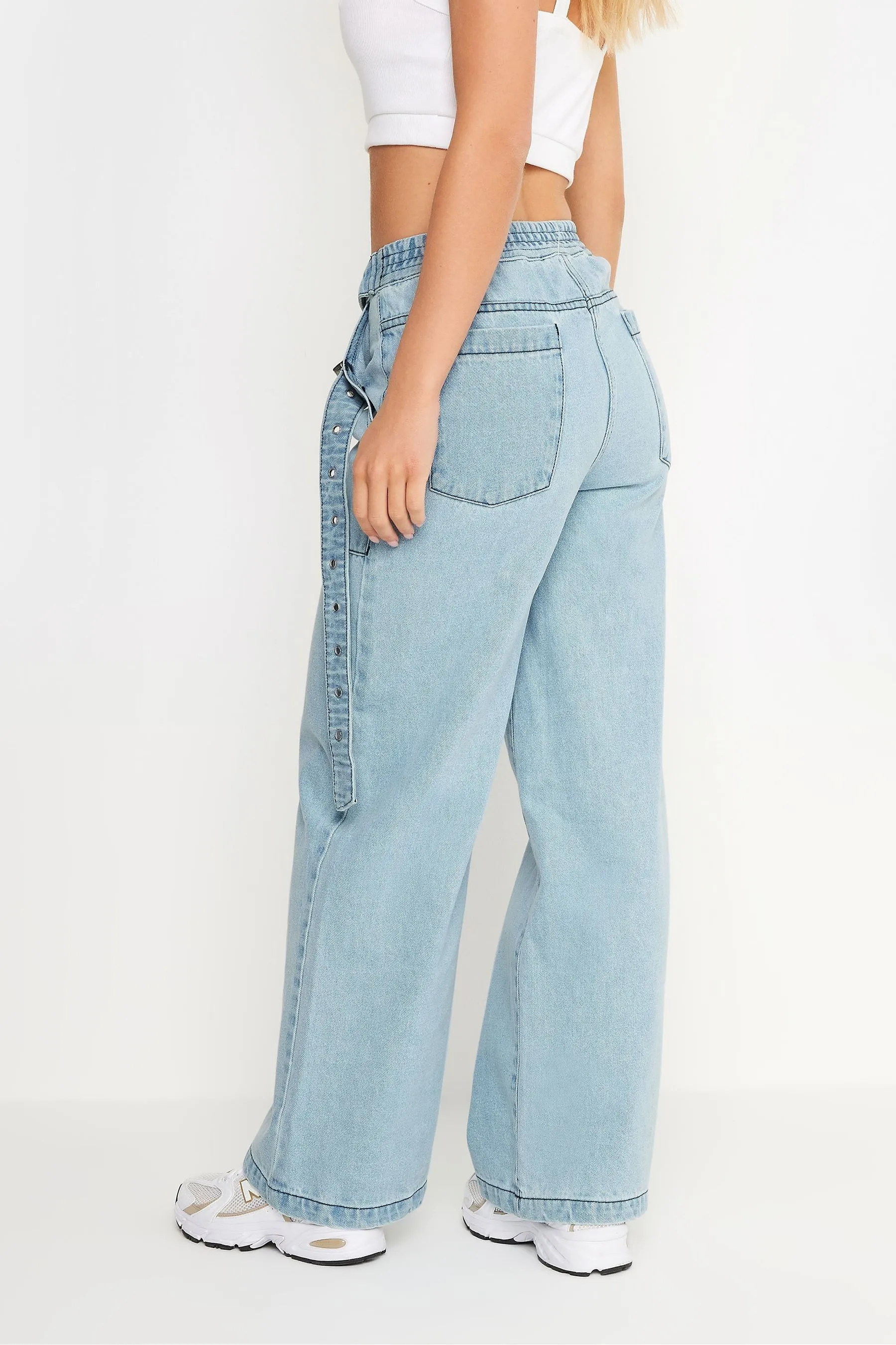 PixieGirl Petite - Jeans con cintura con incrocio