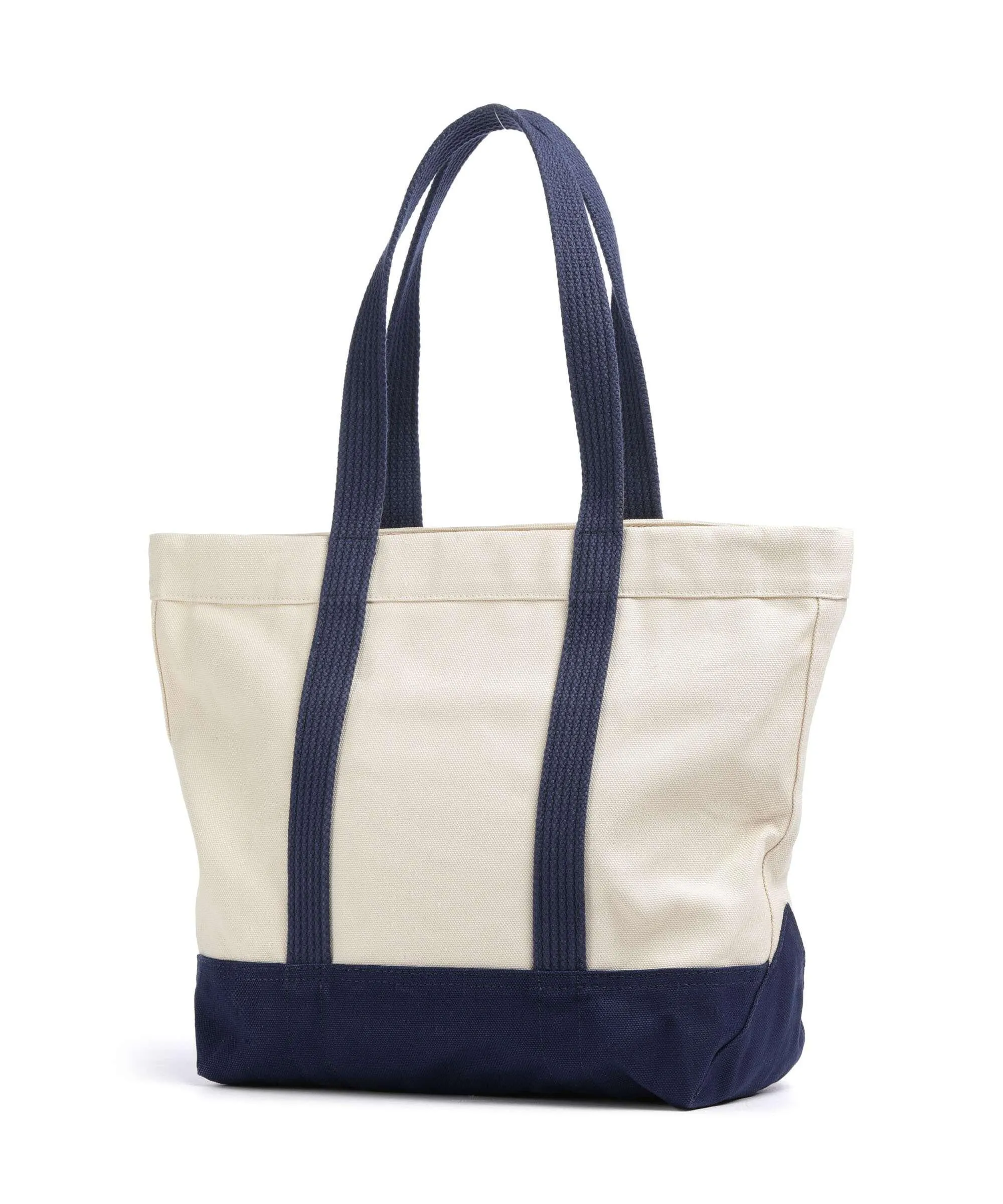  Polo Ralph Lauren Bear Nautical Borsa shopper cotone bianco/blu  