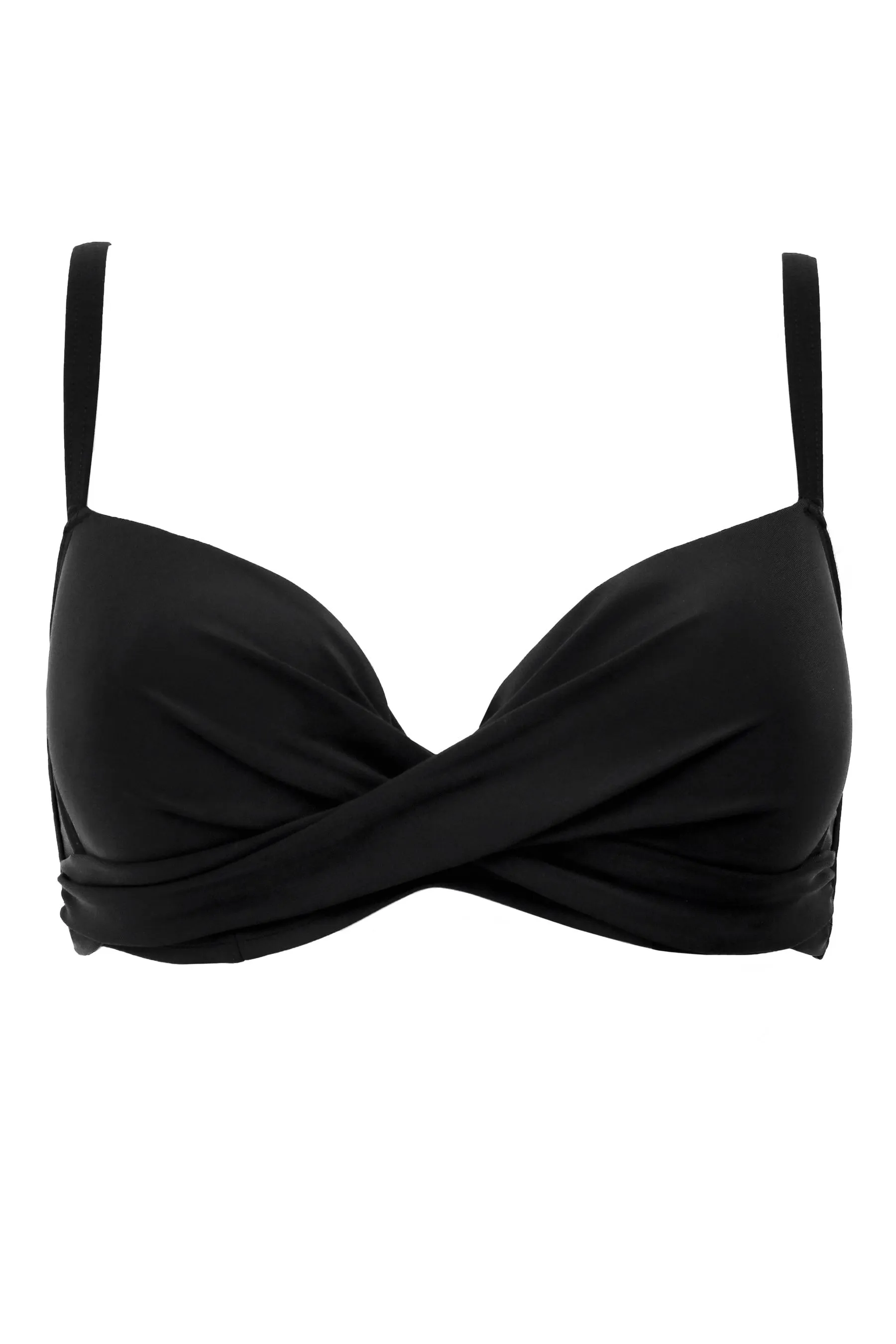 Pour Moi - Free Spirit - Top bikini leggermente imbottito con incrocio sul davanti