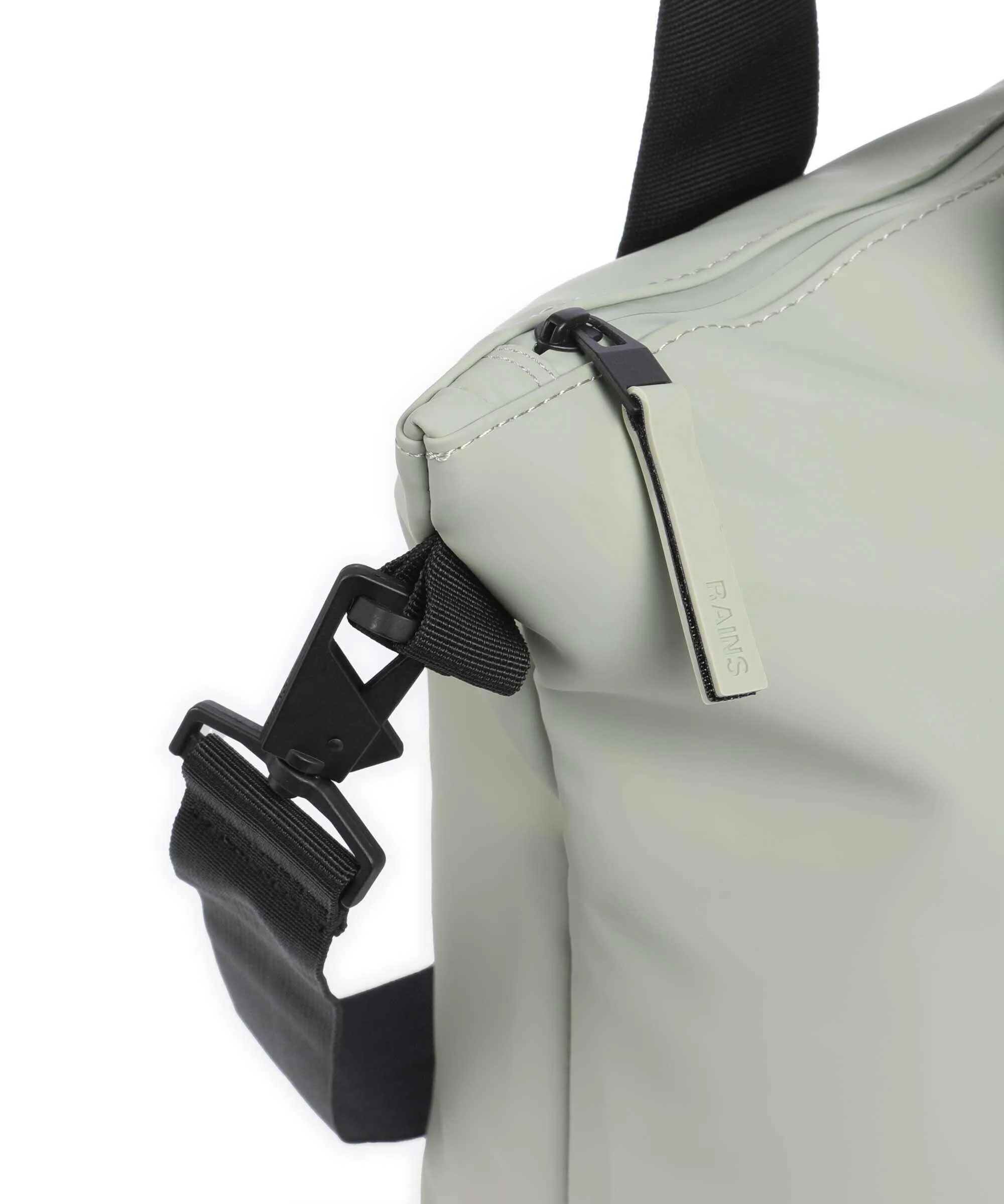  Rains Mini Borsa shopper poliestere, poliuretano verde chiaro  