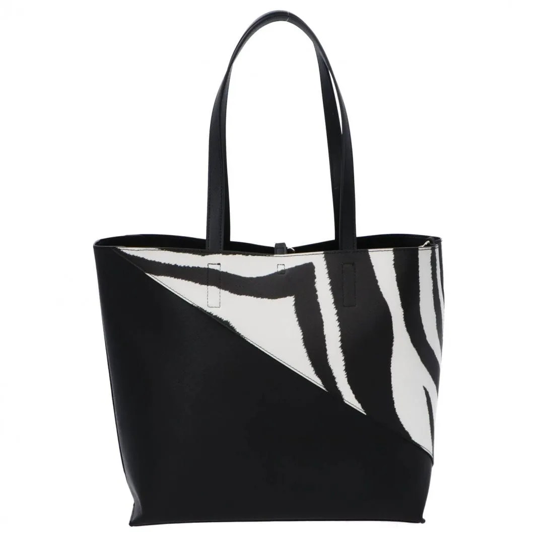 Range U Basic Shopper Bianco Nero