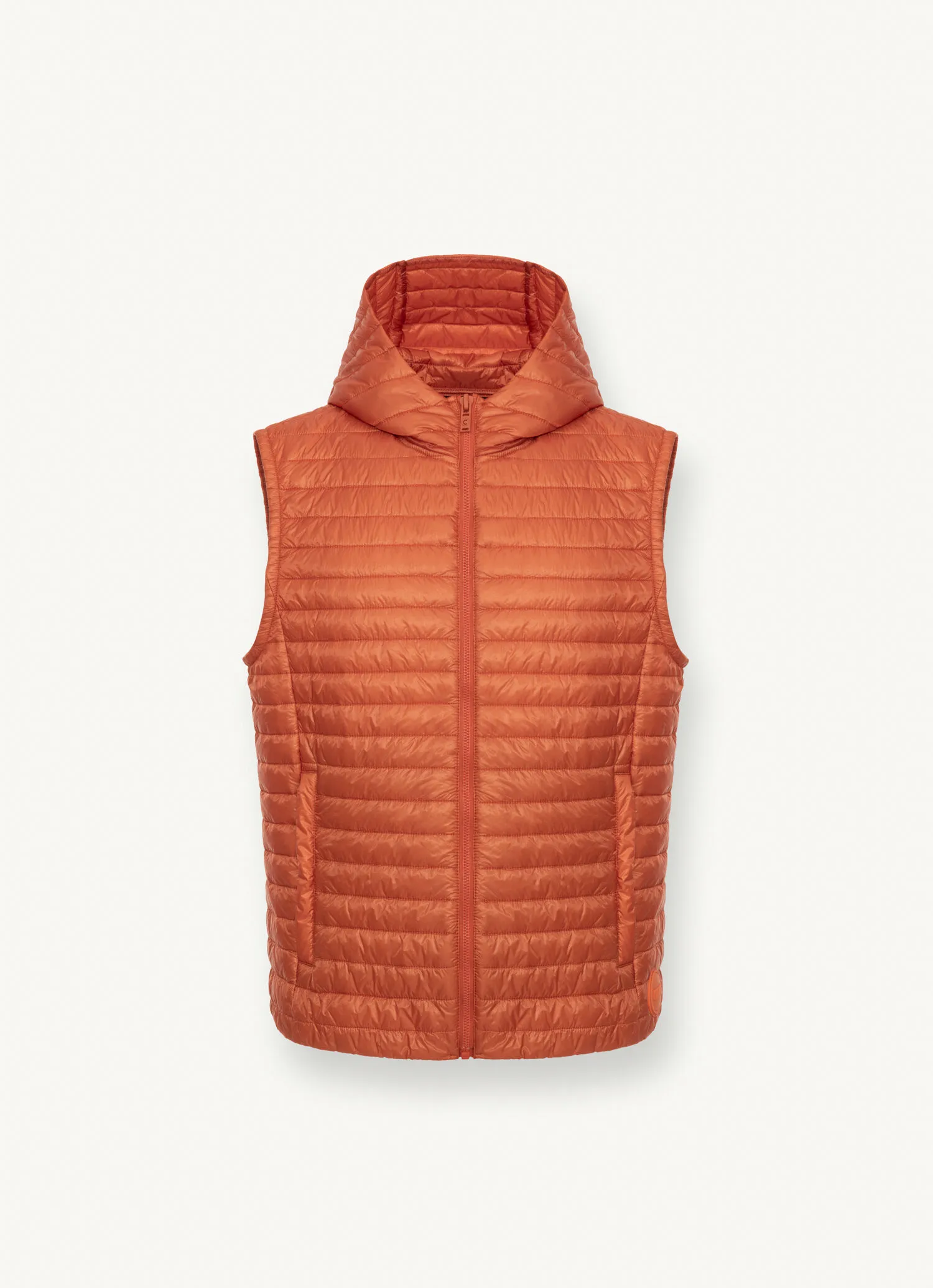 Recycled Essentials hooded gilet