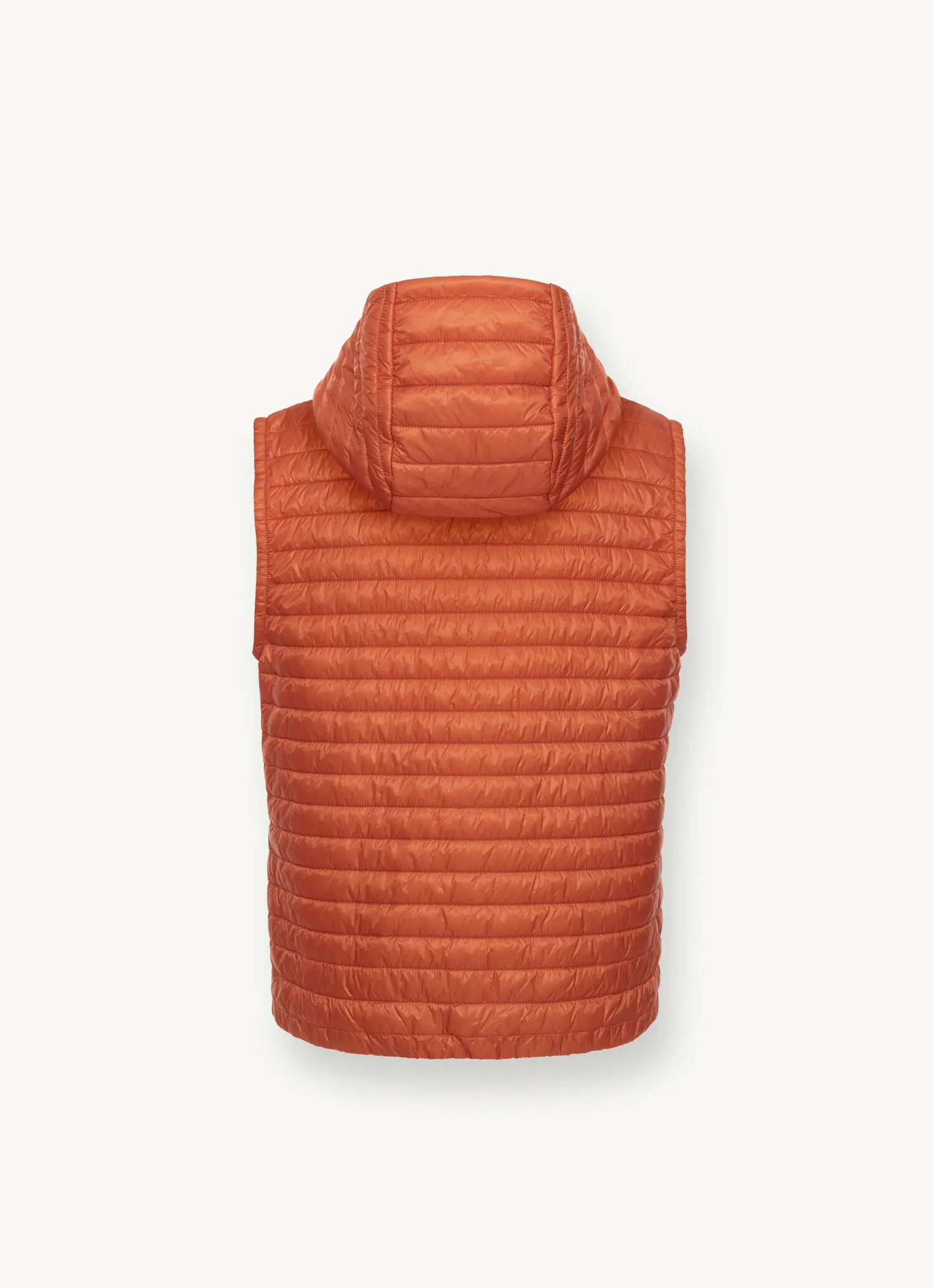 Recycled Essentials hooded gilet