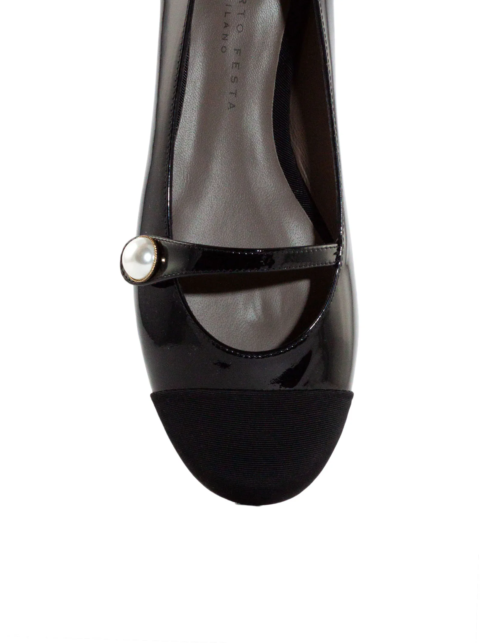 ROBERTO FESTA Calzature,Ballerine Ballerina Divy in pelle lucida nera 