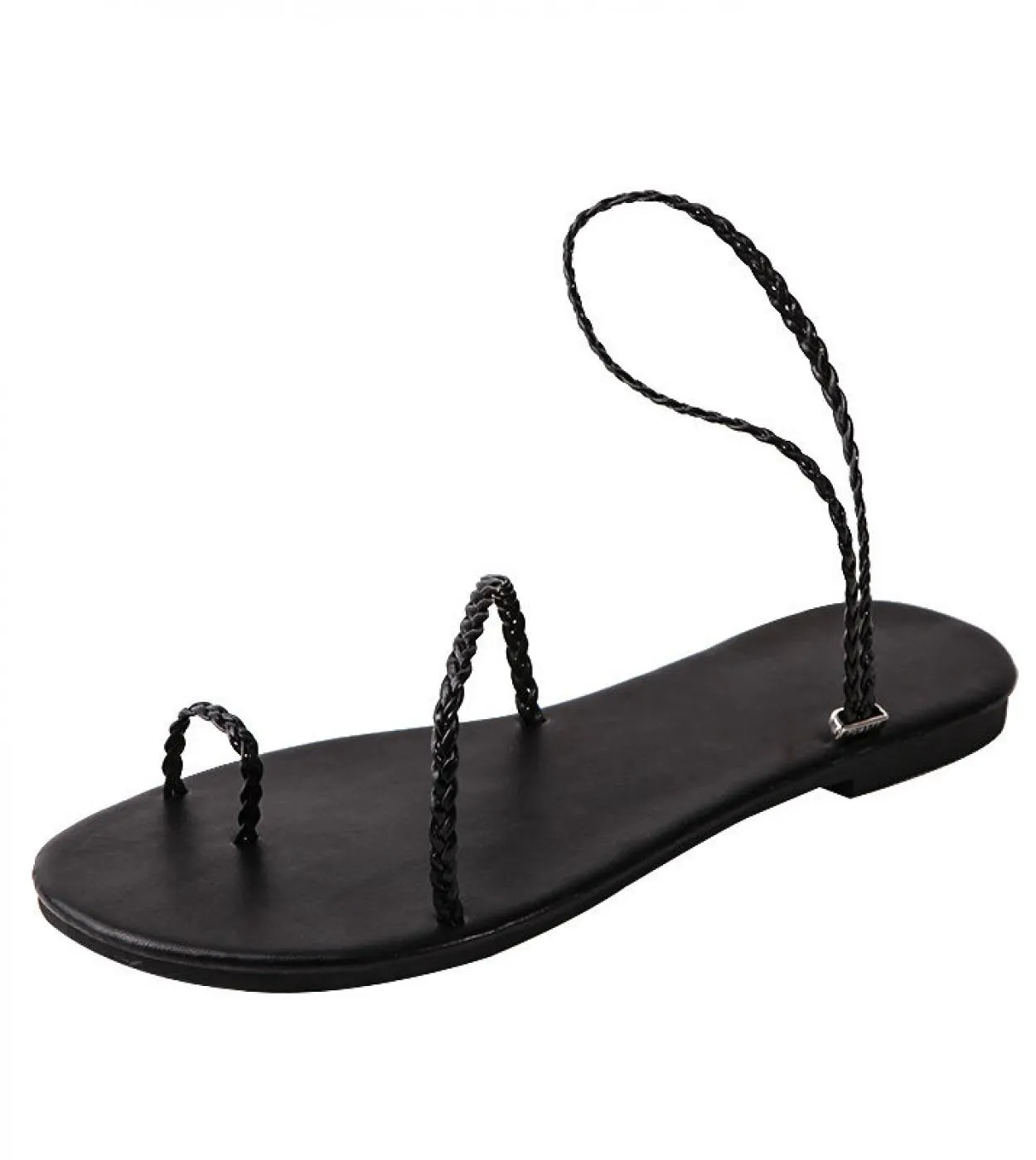 Sandali con plateau Fascia elastica Moda Scarpe da donna 2022 Cinturini alla caviglia traspiranti incrociati Scarpe incrociate T
