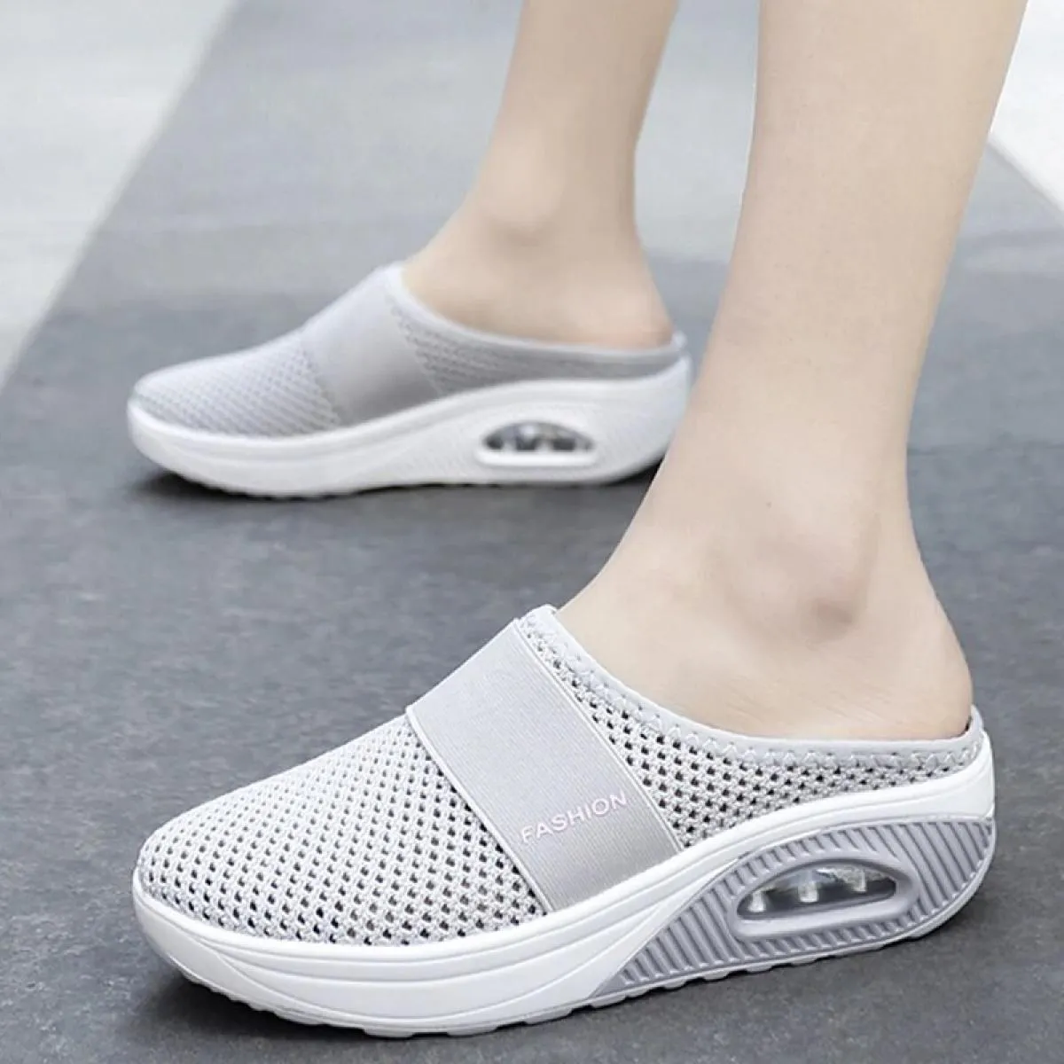 Sandali da donna Scarpe con zeppa alla moda Scarpe con plateau Scivoli da donna Pantofole da donna Calzature da donna leggere in