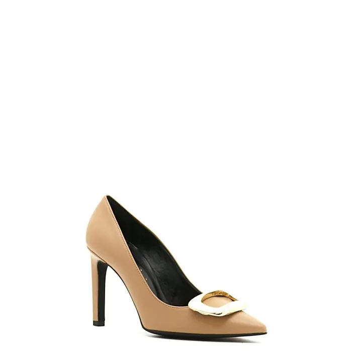 SCARPA CON TACCO NAPP CAMEL