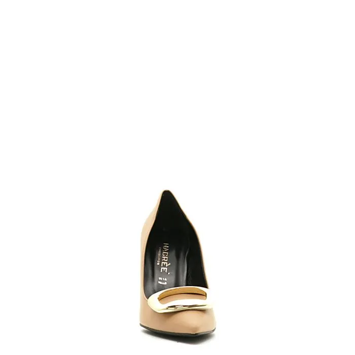 SCARPA CON TACCO NAPP CAMEL