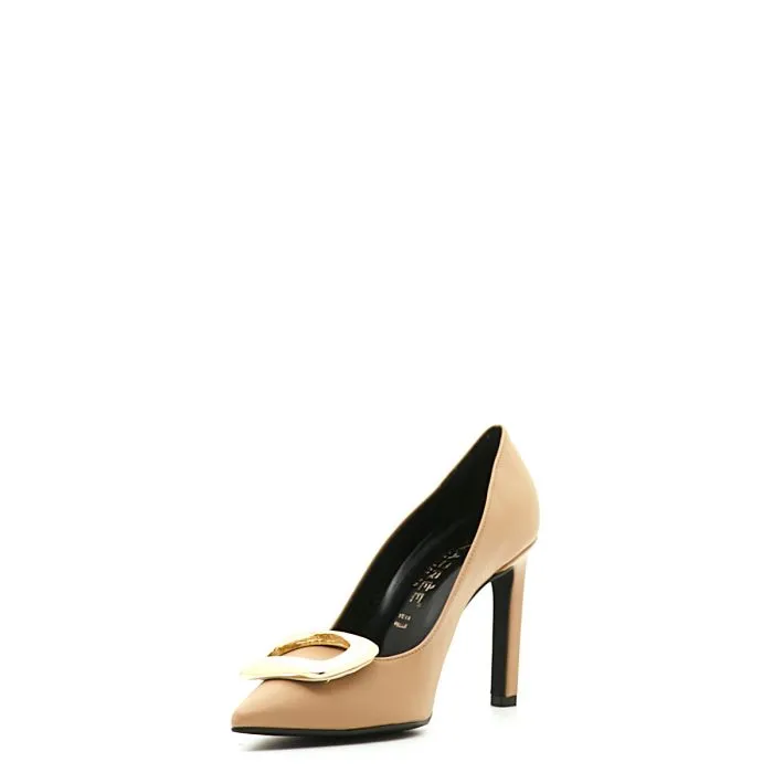 SCARPA CON TACCO NAPP CAMEL