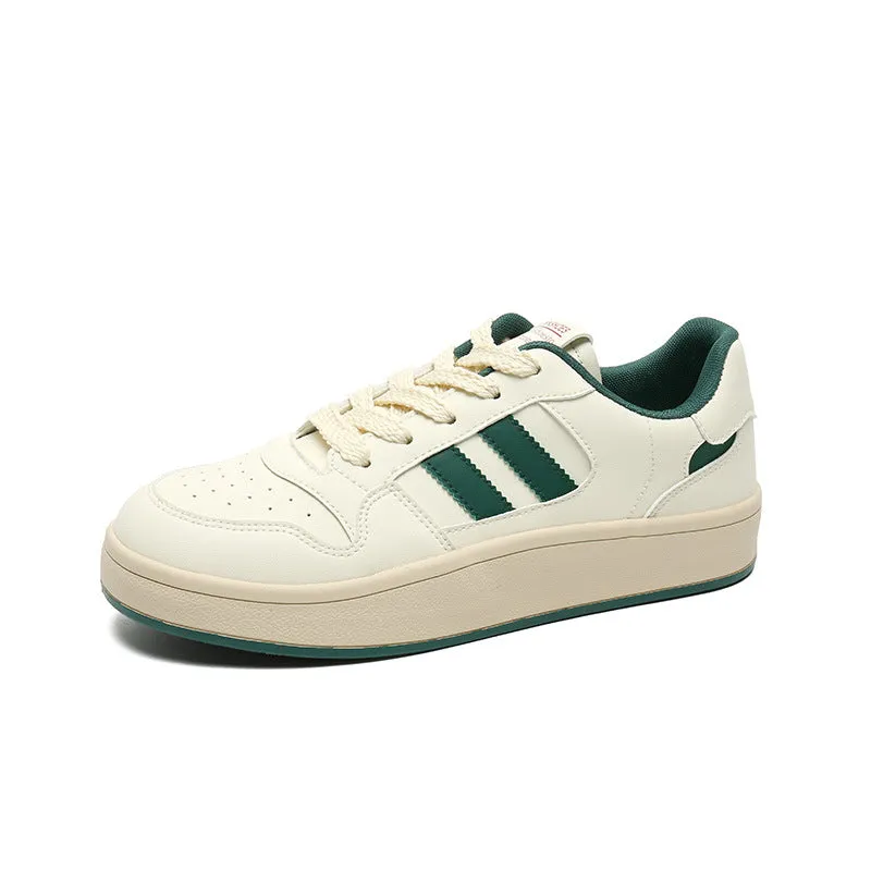 Scarpe da ginnastica casual piatte e traspiranti minimaliste da uomo