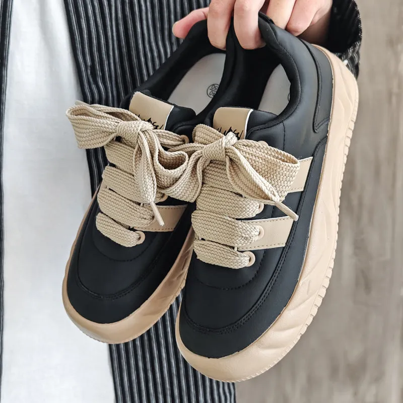 Scarpe da ginnastica casual piatte minimaliste e confortevoli da uomo