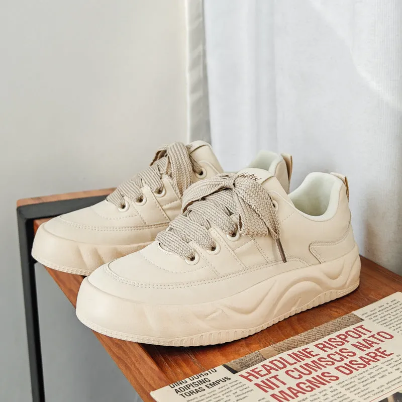 Scarpe da ginnastica casual piatte minimaliste e confortevoli da uomo
