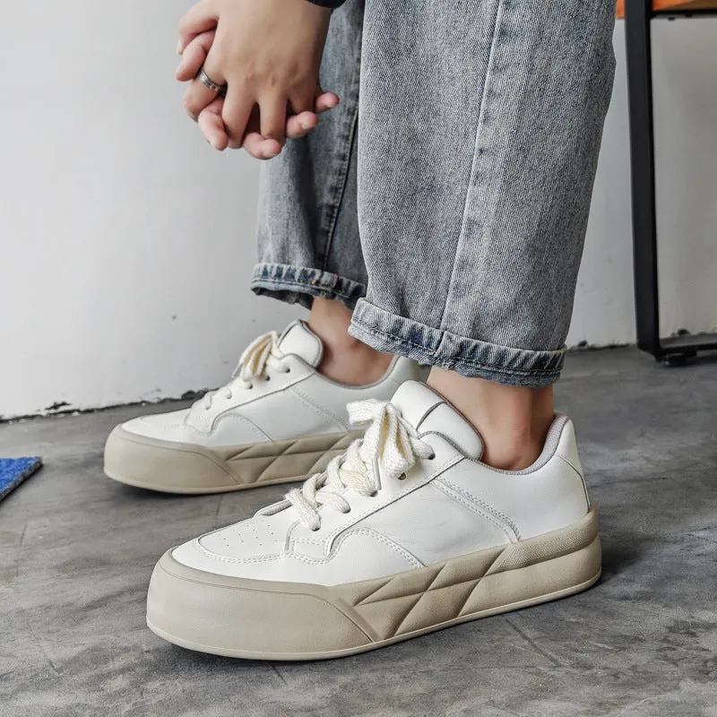 Scarpe da skate piatte casual moda minimalista da uomo