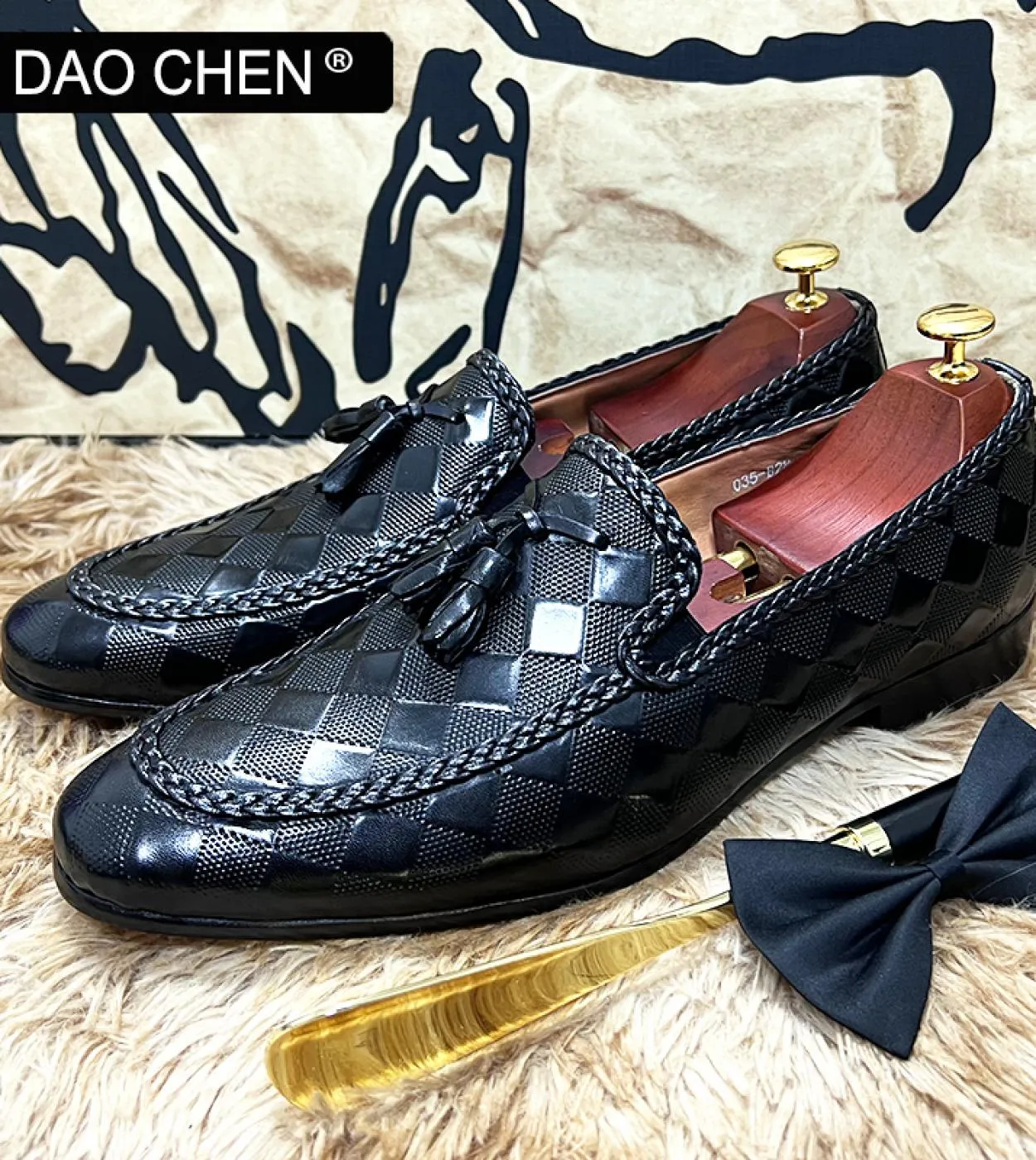 Scarpe da uomo di design italiano di moda Scarpe da uomo di lusso in stile italiano Scarpe da uomo italiane