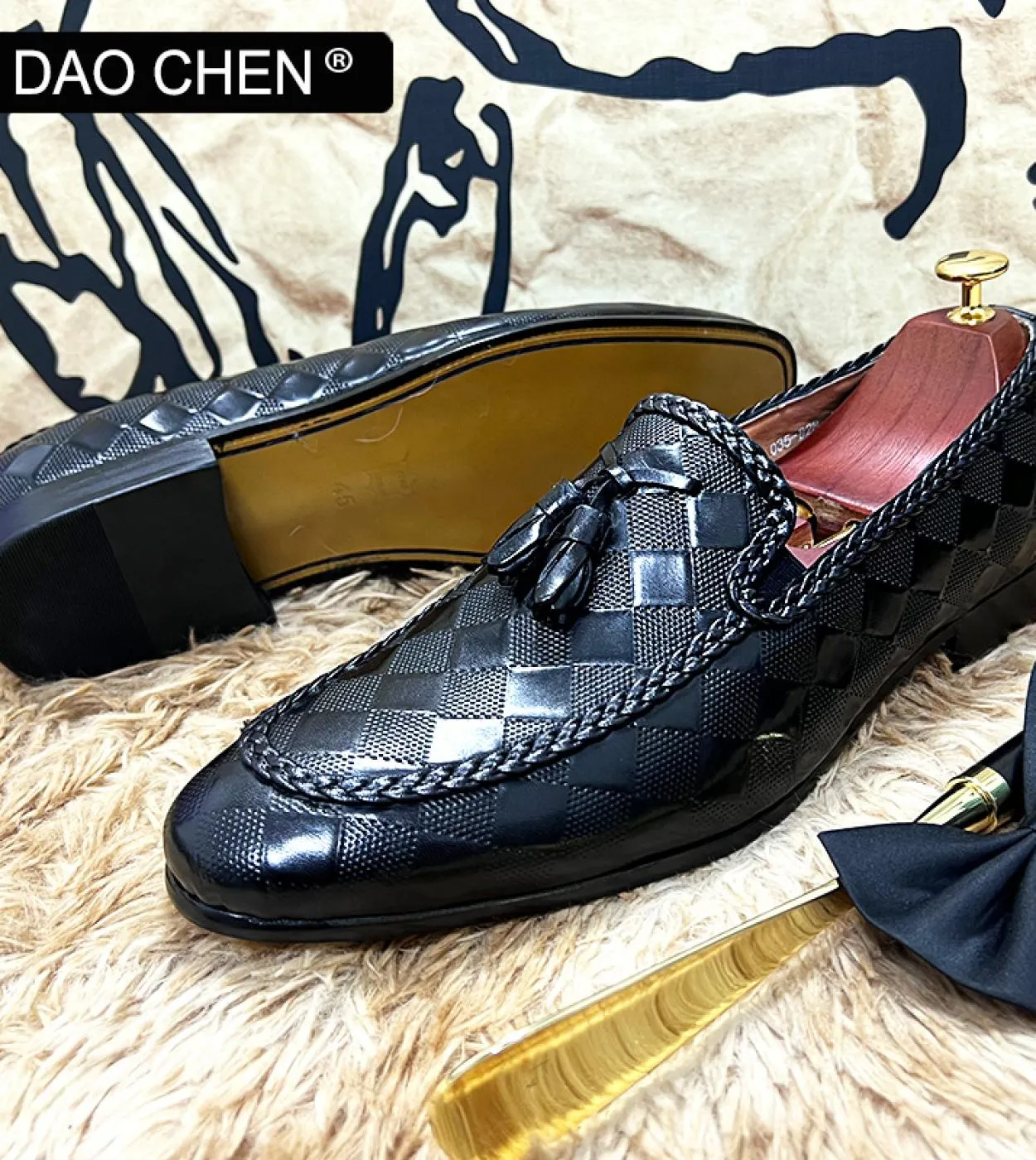 Scarpe da uomo di design italiano di moda Scarpe da uomo di lusso in stile italiano Scarpe da uomo italiane