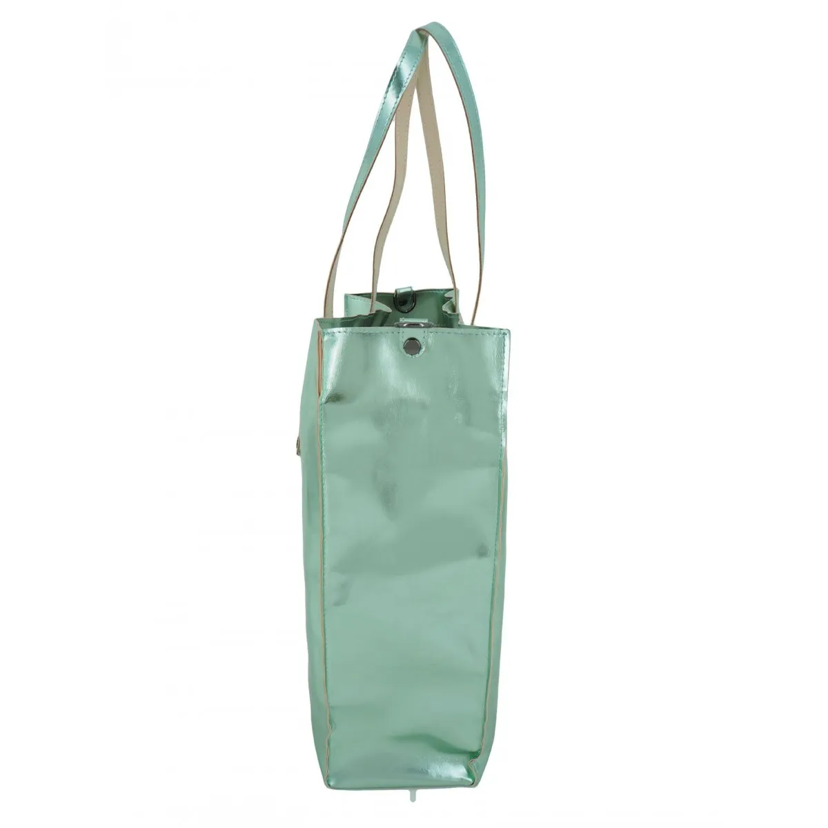 SHOPPER IN ECOPELLE VERDE