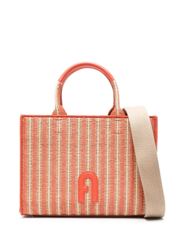 Shopper in Raffia