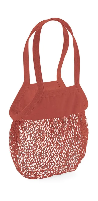 Shopper in rete di cotone biologico