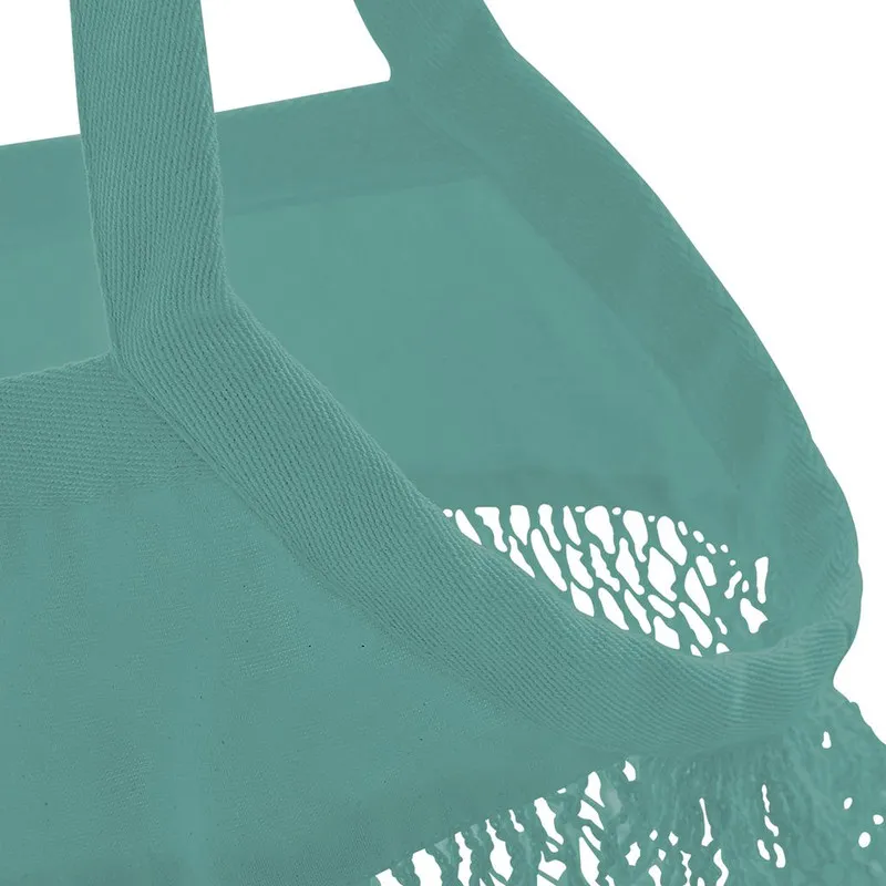 Shopper in rete di cotone biologico