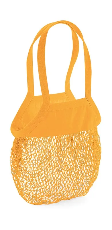 Shopper in rete di cotone biologico