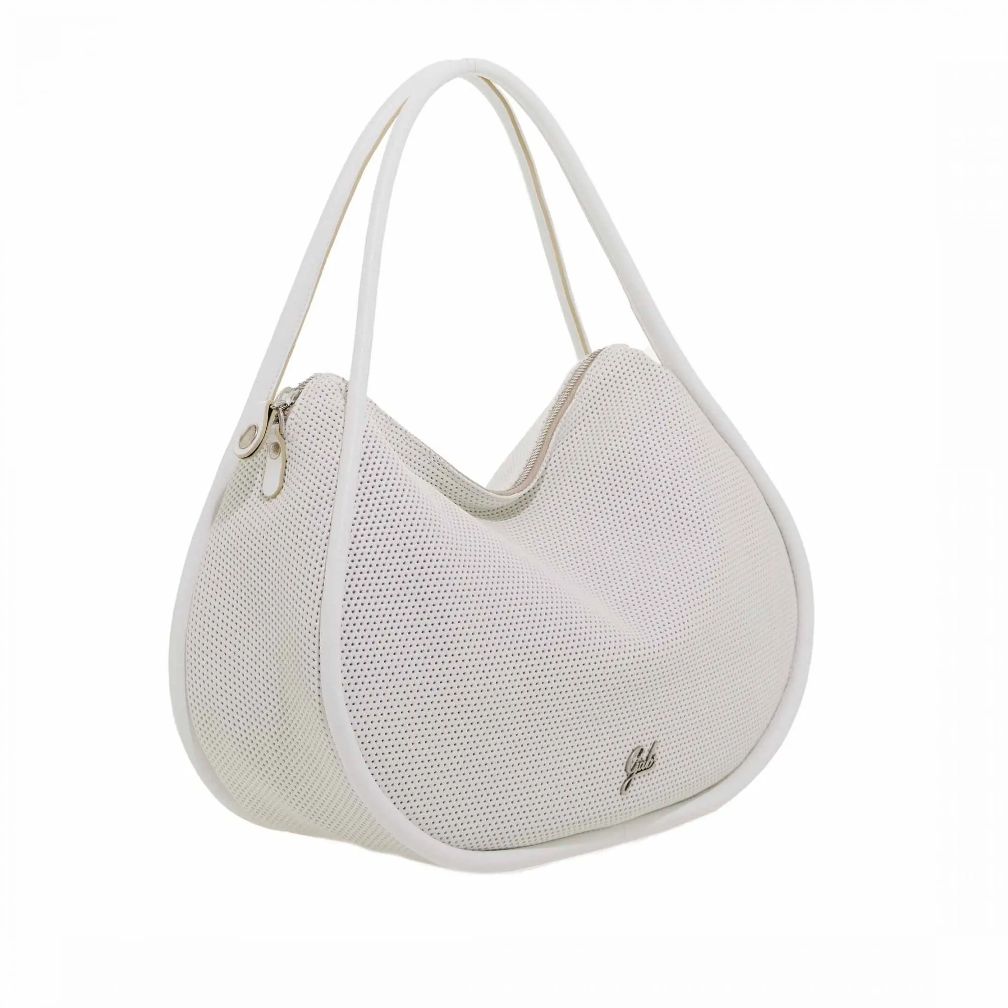 Shopper selin l in pelle traforata