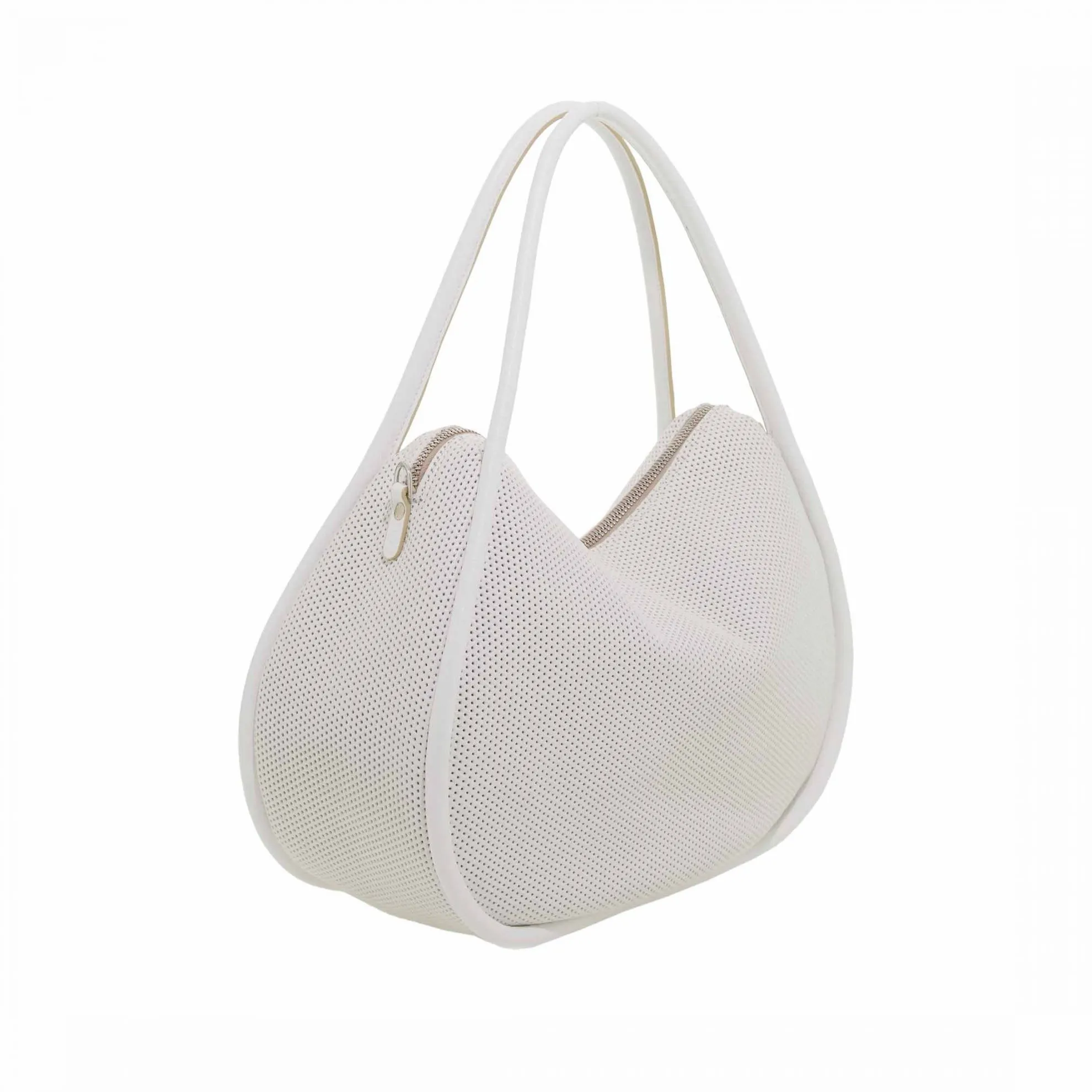 Shopper selin l in pelle traforata