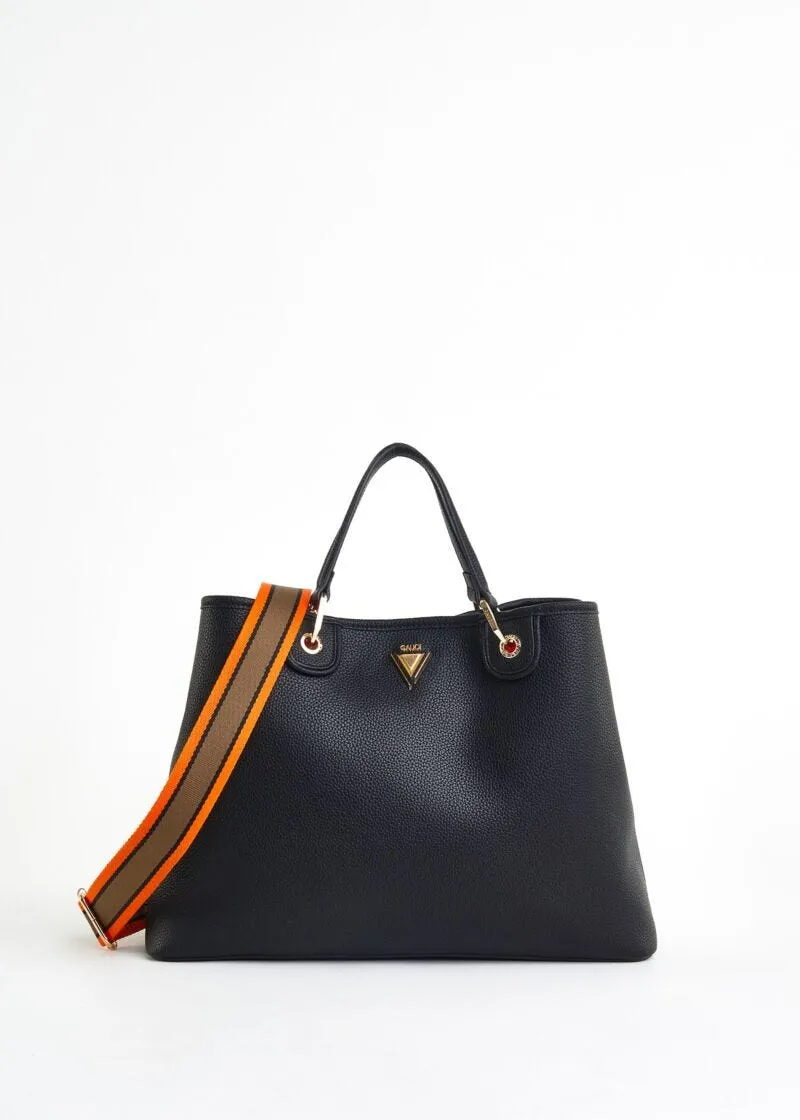 Shopping bag in similpelle
