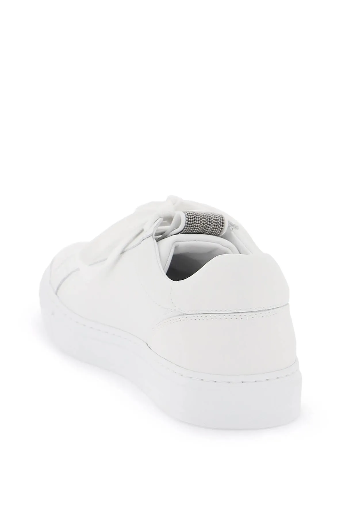 Sneakers In Vitello Mat Con Monile