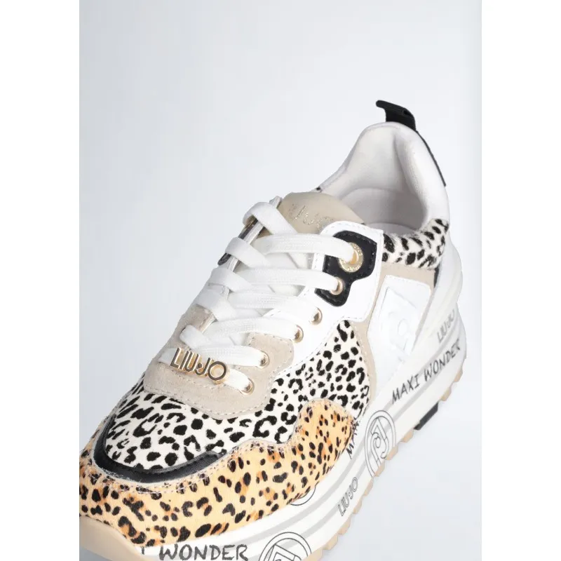 Sneakers platform animalier