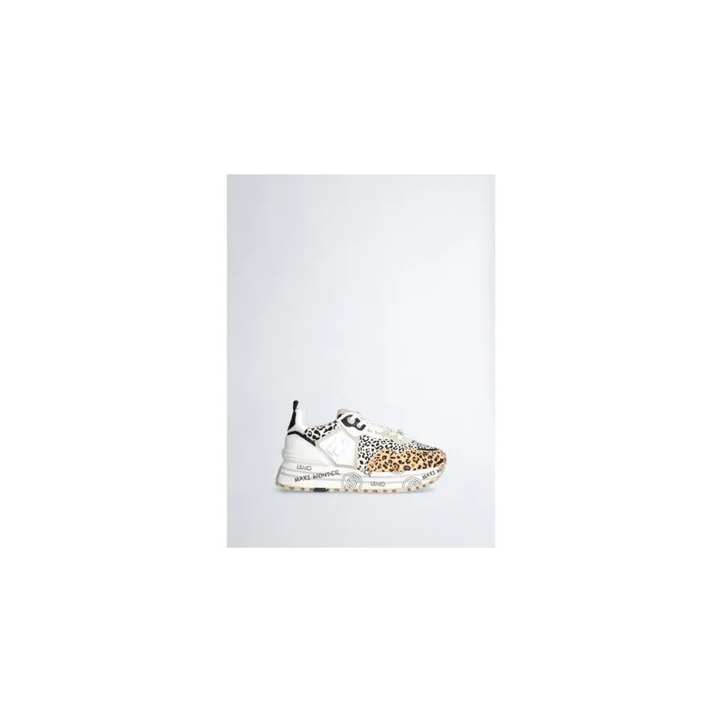 Sneakers platform animalier
