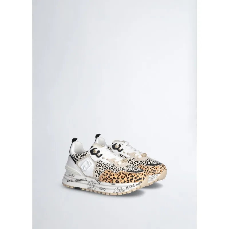 Sneakers platform animalier