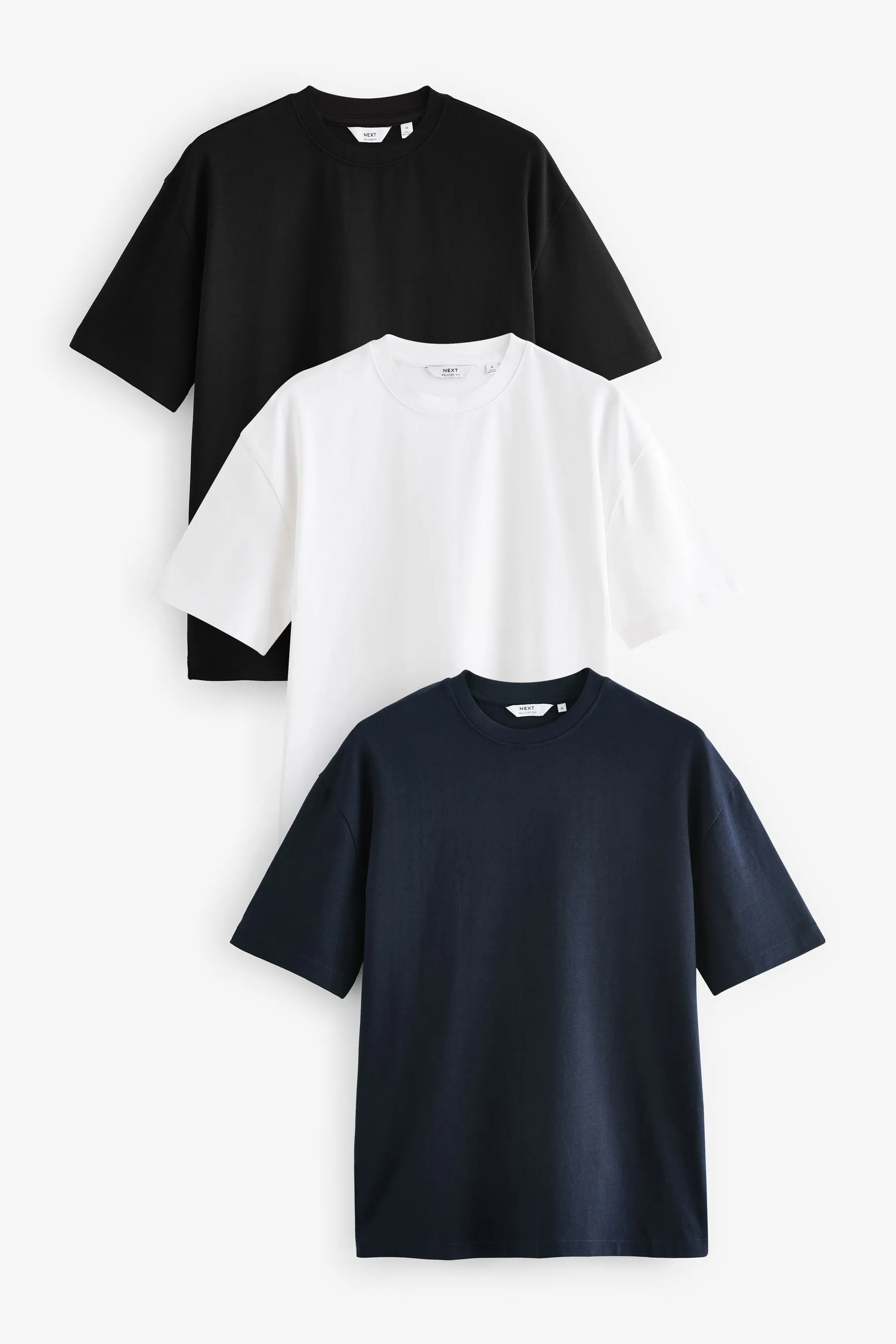 T-shirt pesanti da 3 Confezione