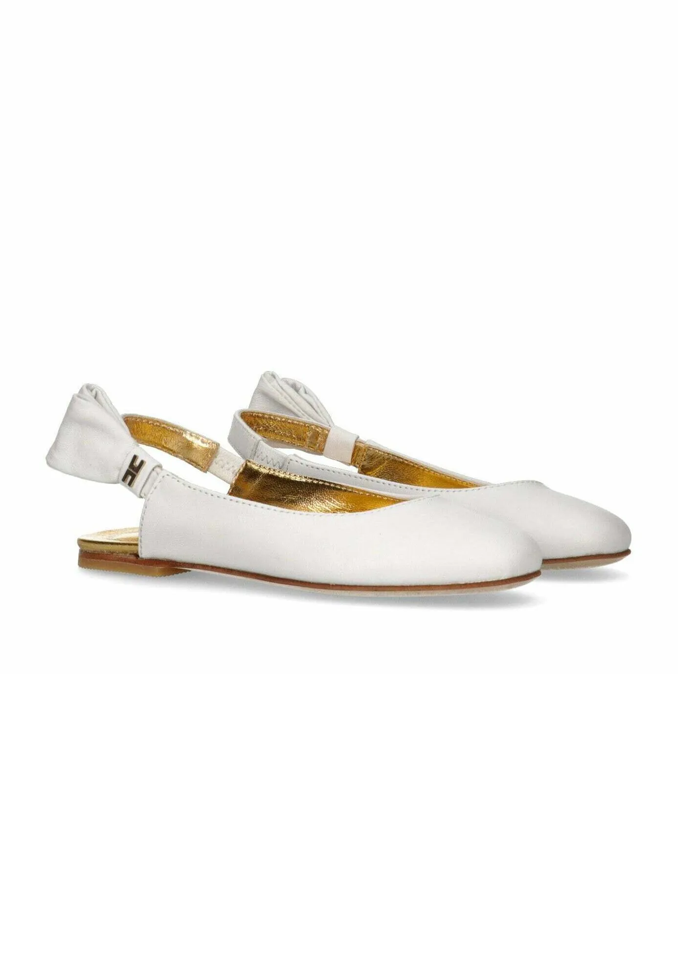 TALLONE APERTO E FIOCCO SUL CINTURINO - Ballerine
