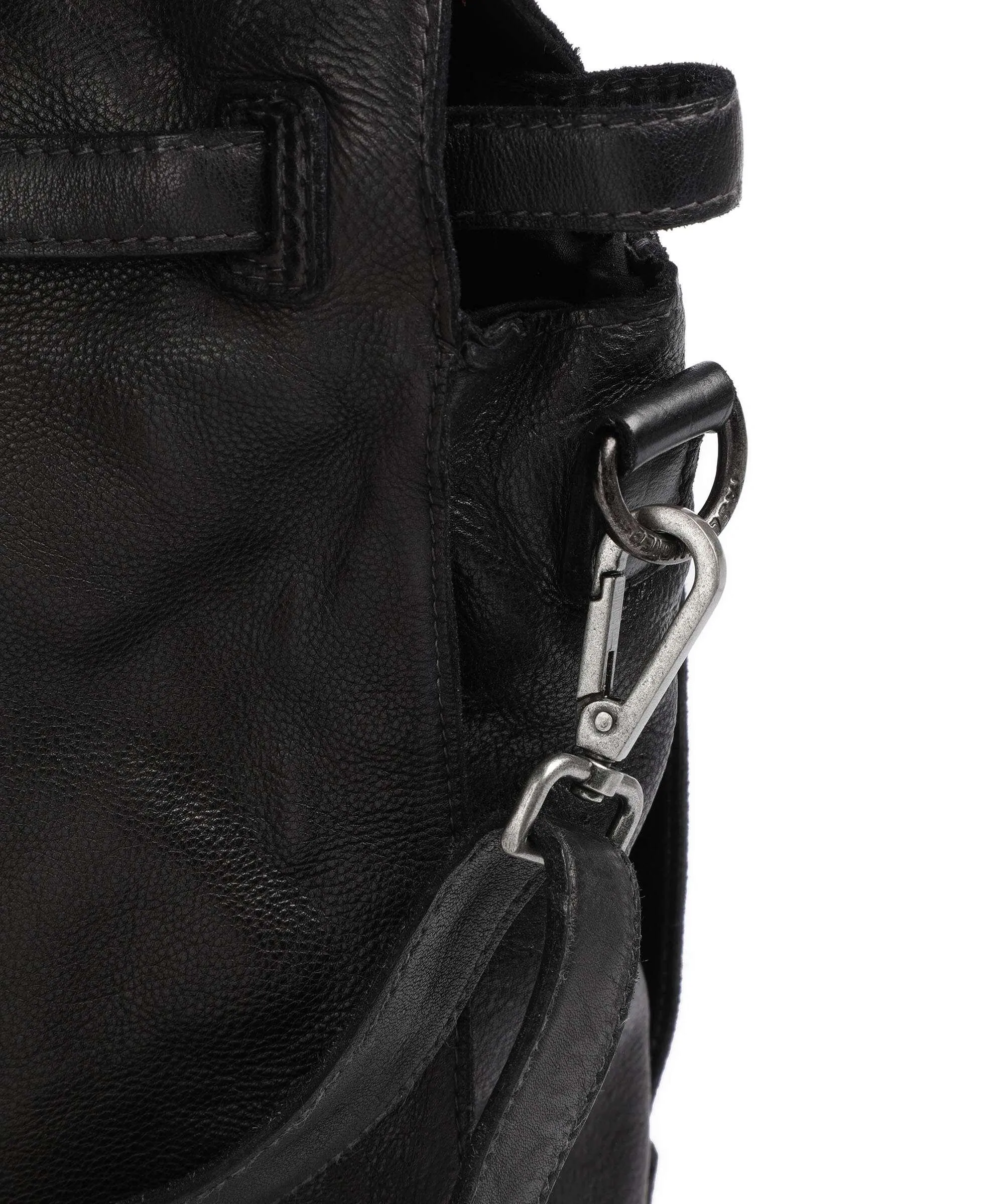  Taschendieb Wien Am Bauernmarkt 1 Borsa shopper pelle di vacchetta grana nero  
